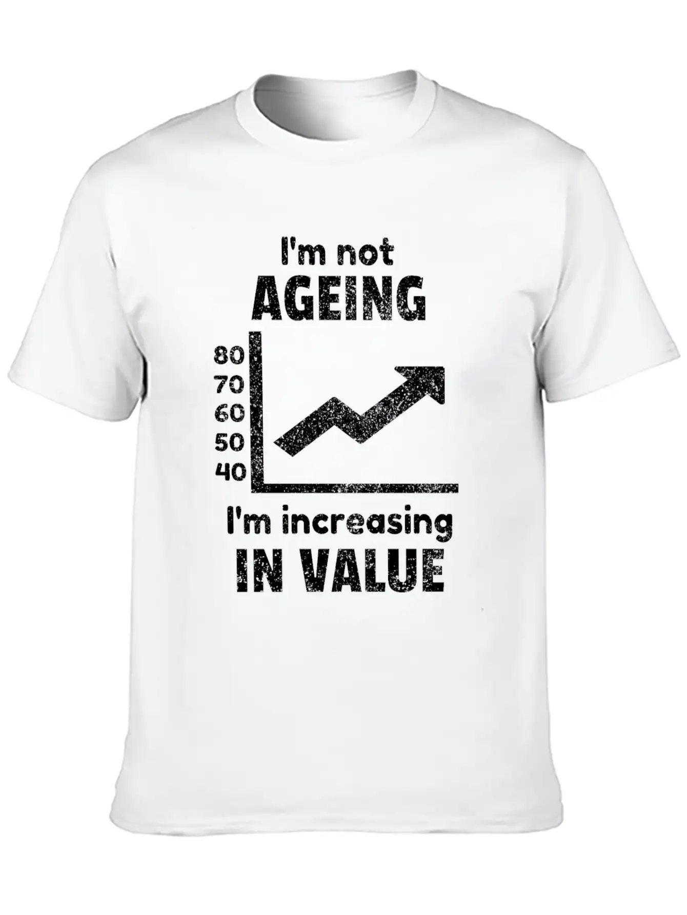 Ageing Age Old Aged Birthday Funny Quotes Idea Classic Cotton Tee – Unisex Comfort For Any Season