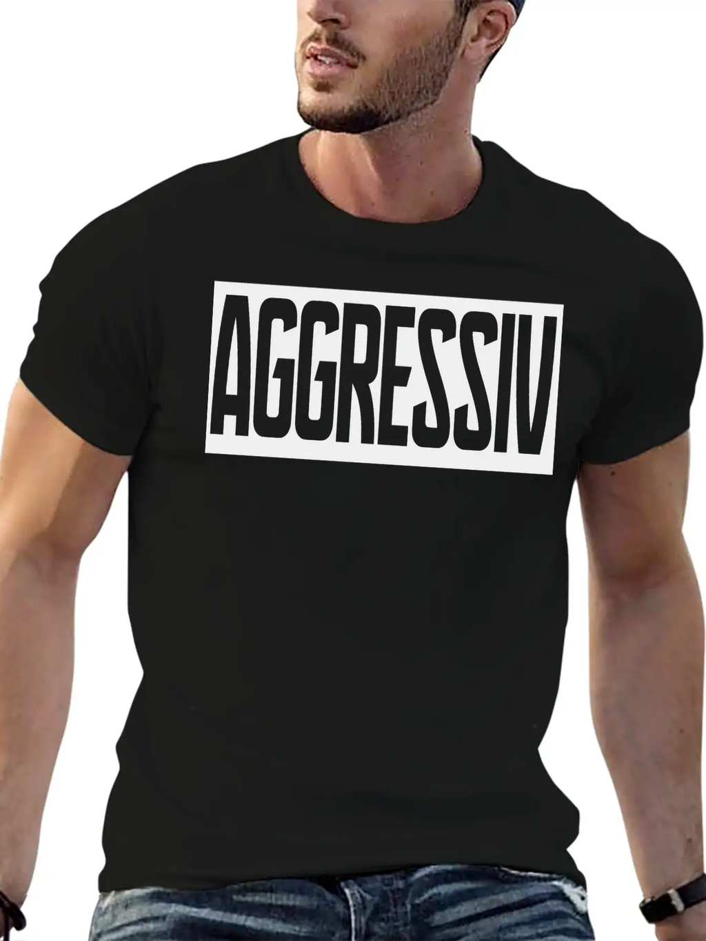 Aggressiv Stylish Everyday T-Shirt – Unisex Basic Cotton Tee