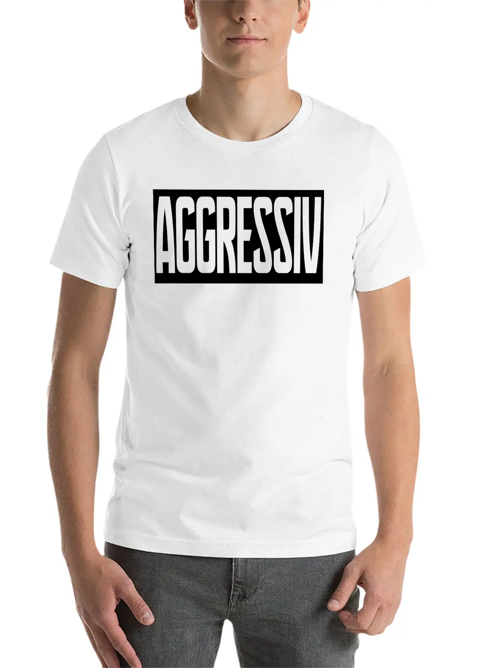 Aggressiv Stylish Everyday T-Shirt – Unisex Basic Cotton Tee