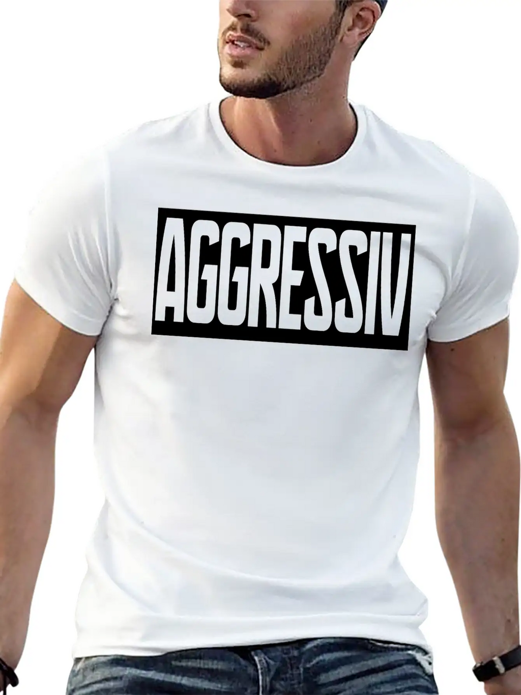 Aggressiv Stylish Everyday T-Shirt – Unisex Basic Cotton Tee