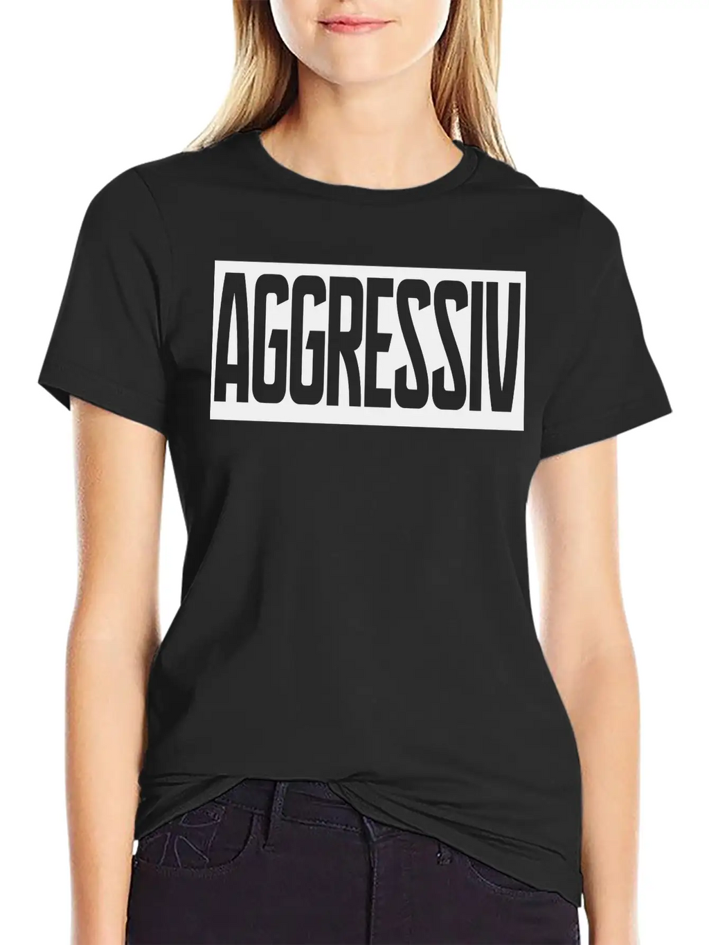 Aggressiv Stylish Everyday T-Shirt – Unisex Basic Cotton Tee