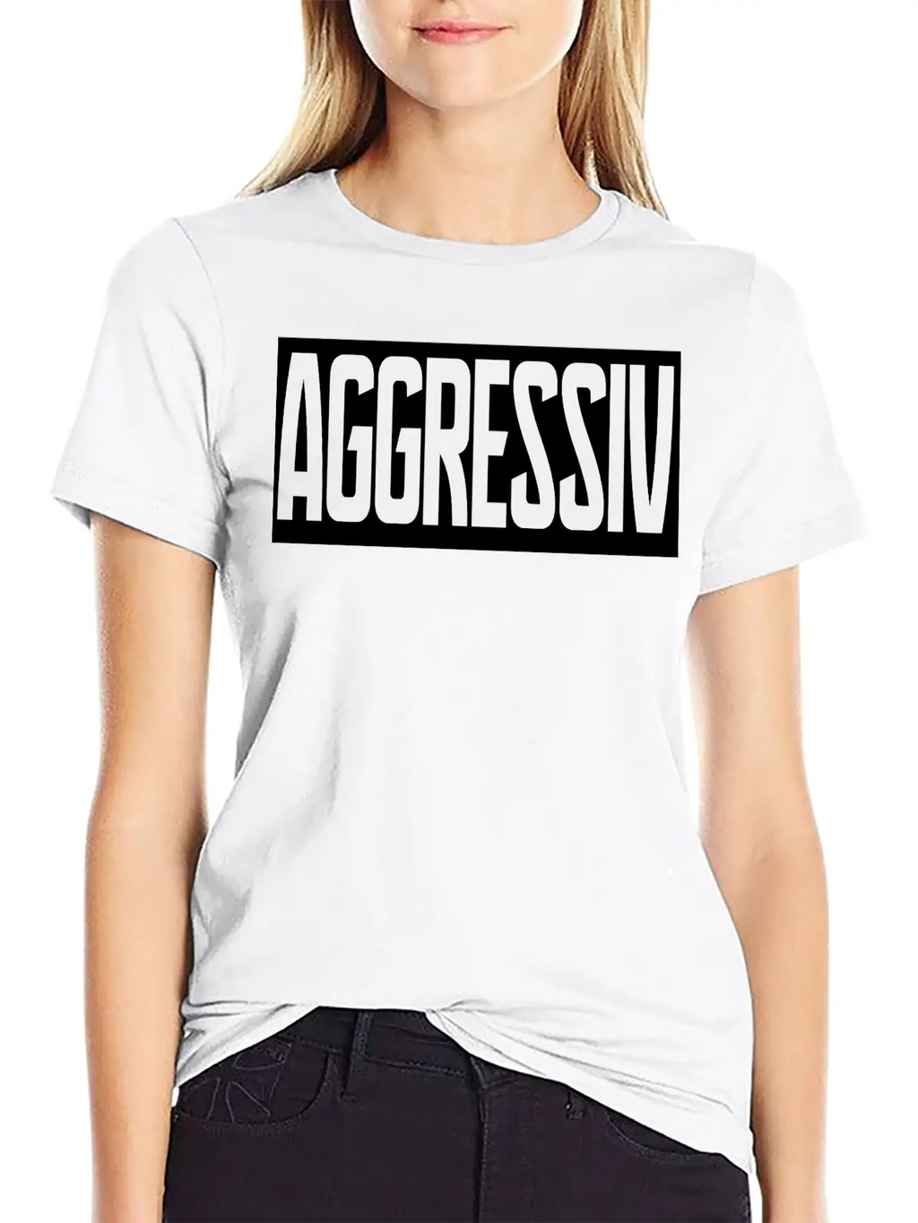 Aggressiv Stylish Everyday T-Shirt – Unisex Basic Cotton Tee
