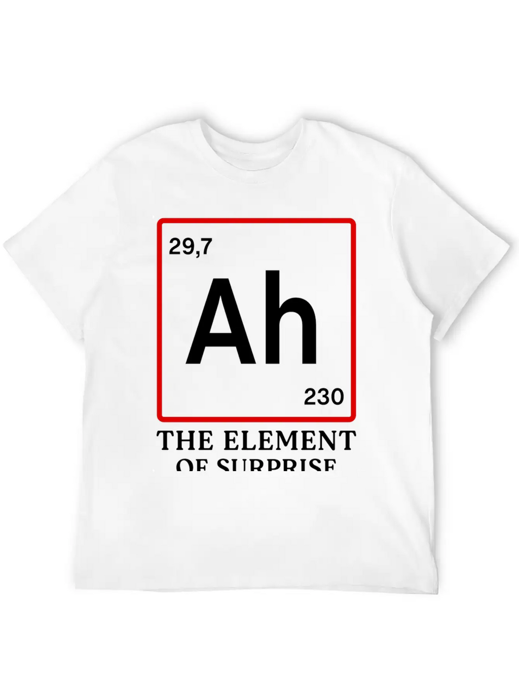 Ah Element Of Surprise Breathable Soft Cotton T-Shirt – Timeless Casual Look