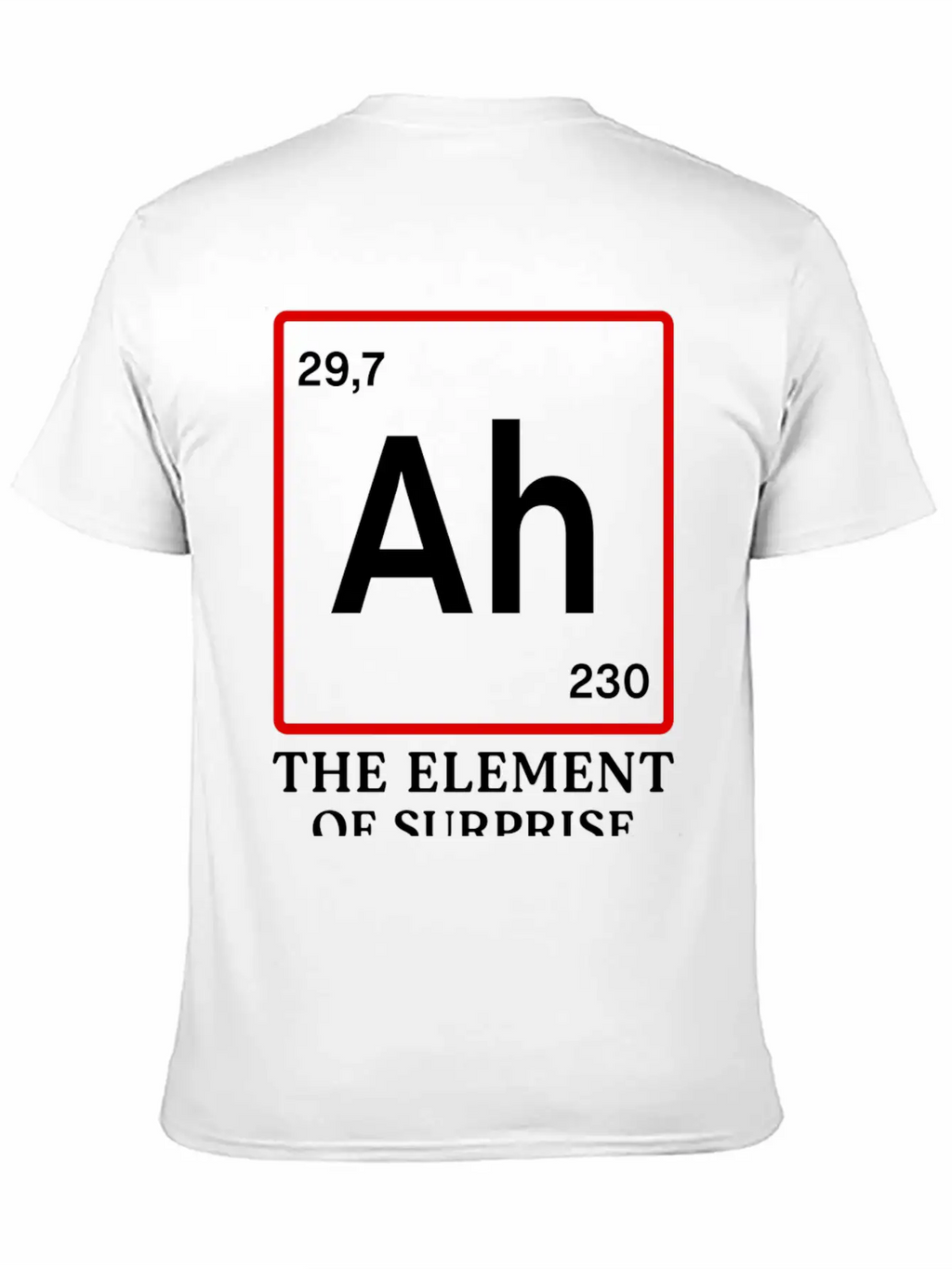 Ah Element Of Surprise Breathable Soft Cotton T-Shirt – Timeless Casual Look