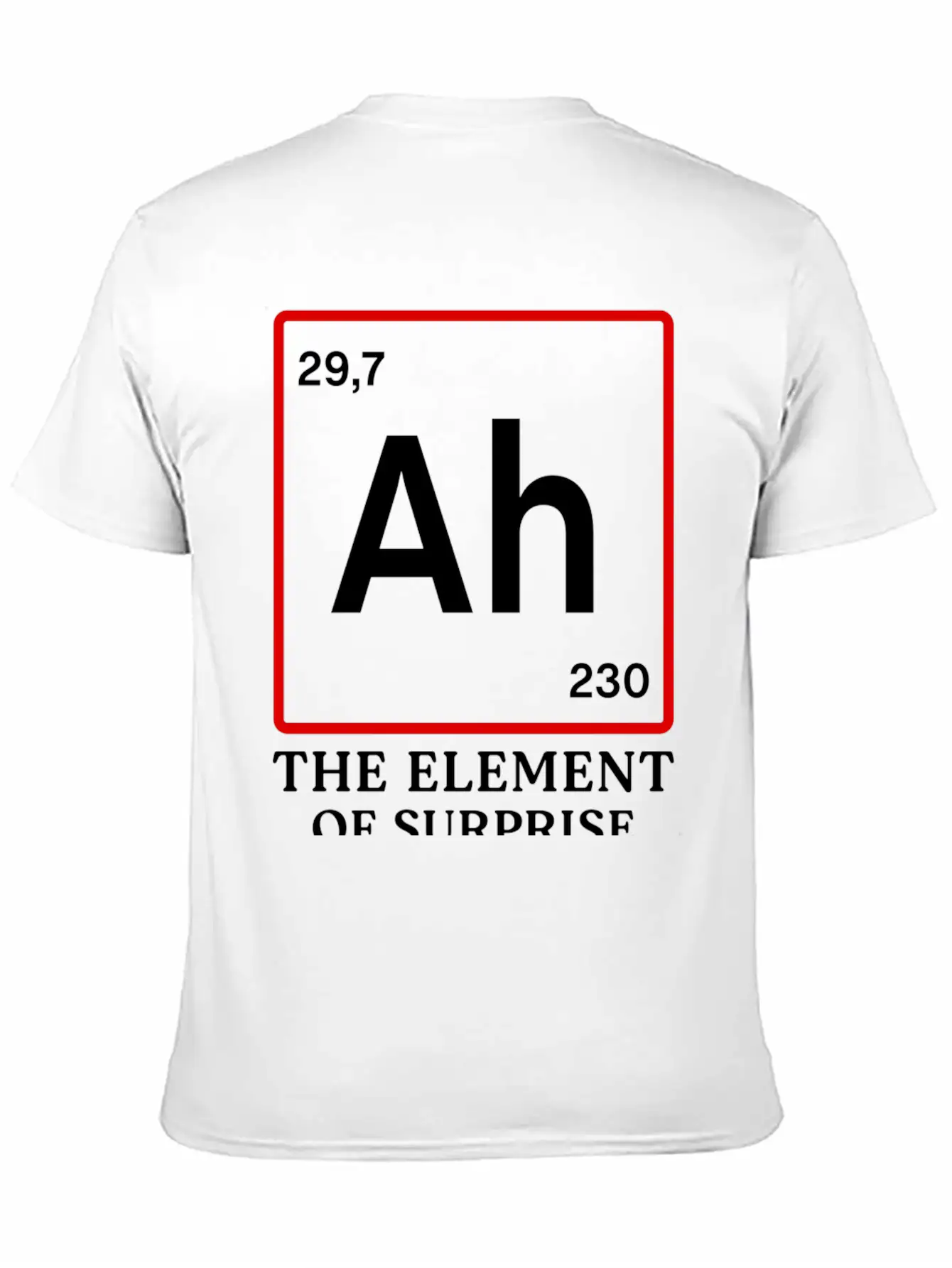 Ah Element Of Surprise Breathable Soft Cotton T-Shirt – Timeless Casual Look