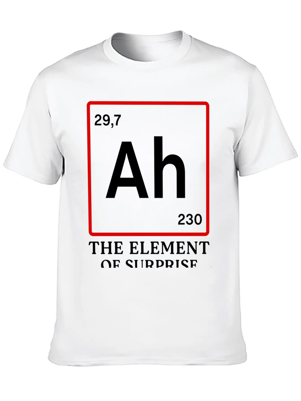 Ah Element Of Surprise Breathable Soft Cotton T-Shirt – Timeless Casual Look