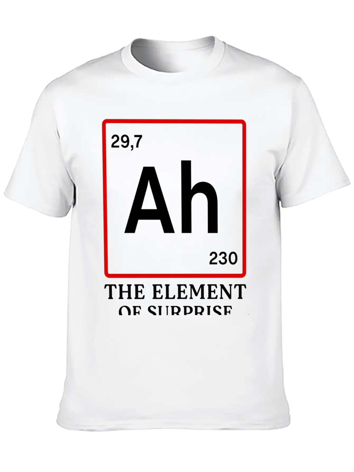 Ah Element Of Surprise Breathable Soft Cotton T-Shirt – Timeless Casual Look