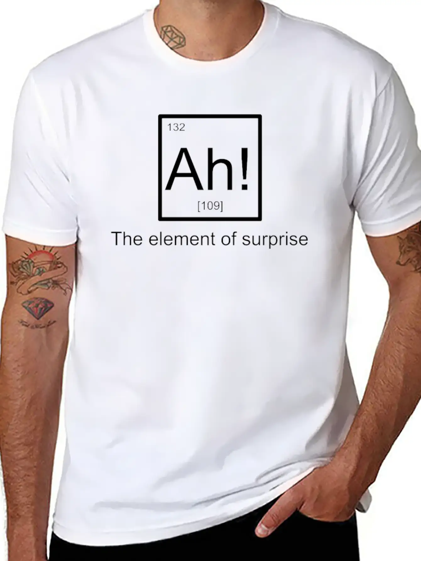 Ah The Element Of Surprise Classic Cotton Tee – Unisex Comfort For Any Season