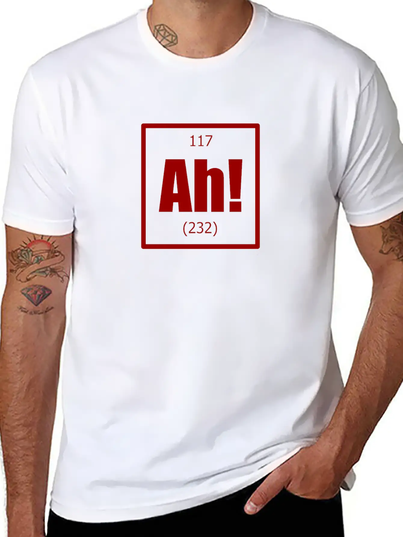 Ah - The Element Of Surprise - Premium Design Classic Fit Graphic Tee For Daily Comfort – Unisex Cotton Shirt