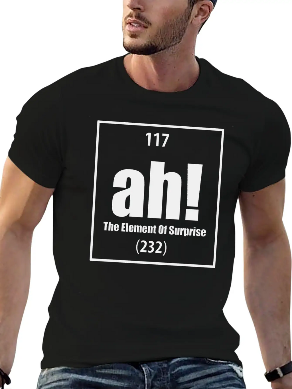 Ah The Element Of Surprise Timeless Short Sleeve Tee – Comfy And Minimalist Design