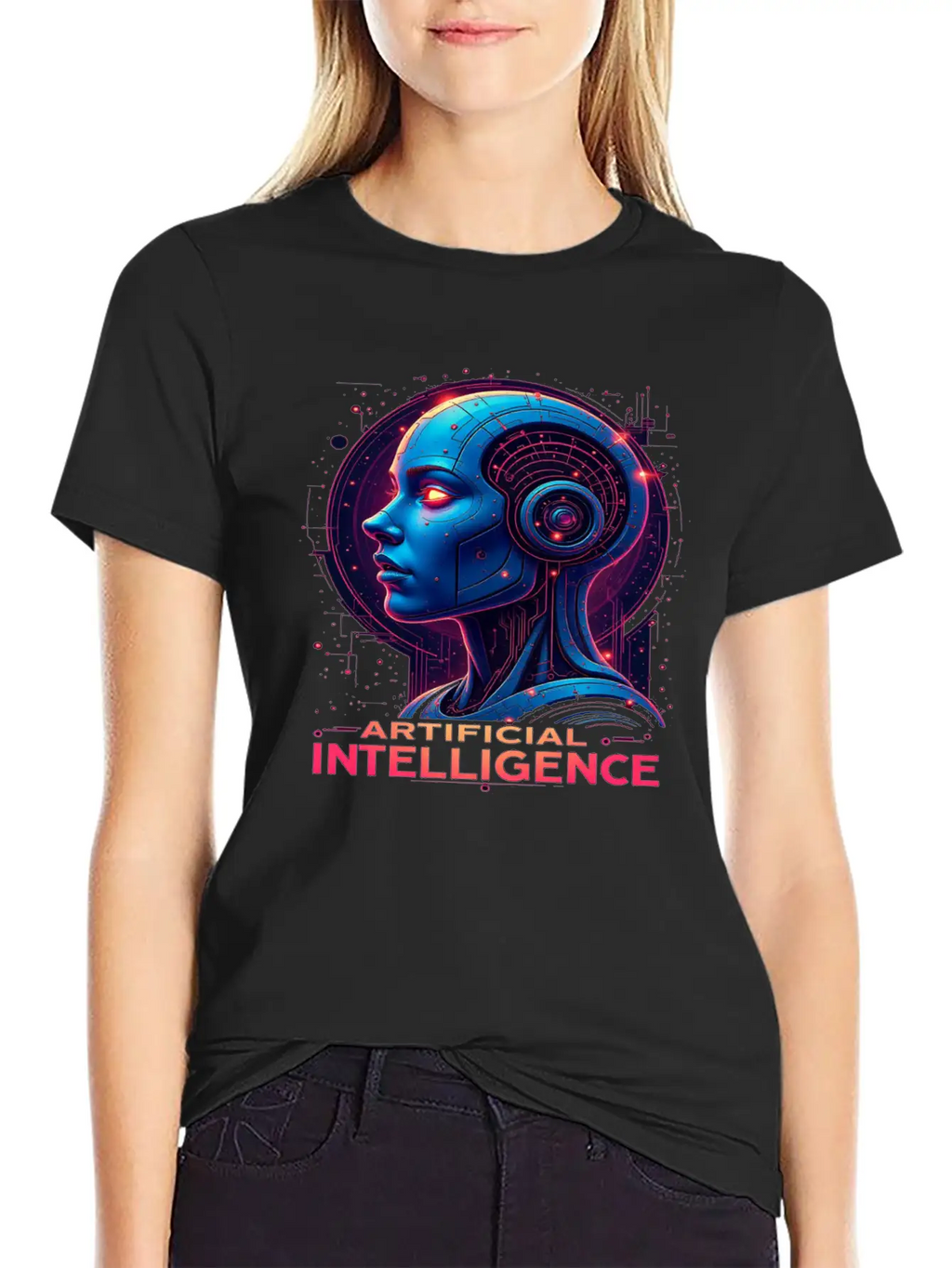 AI Artificial Intelligence Classic Cotton Tee – Unisex Comfort For Any Season