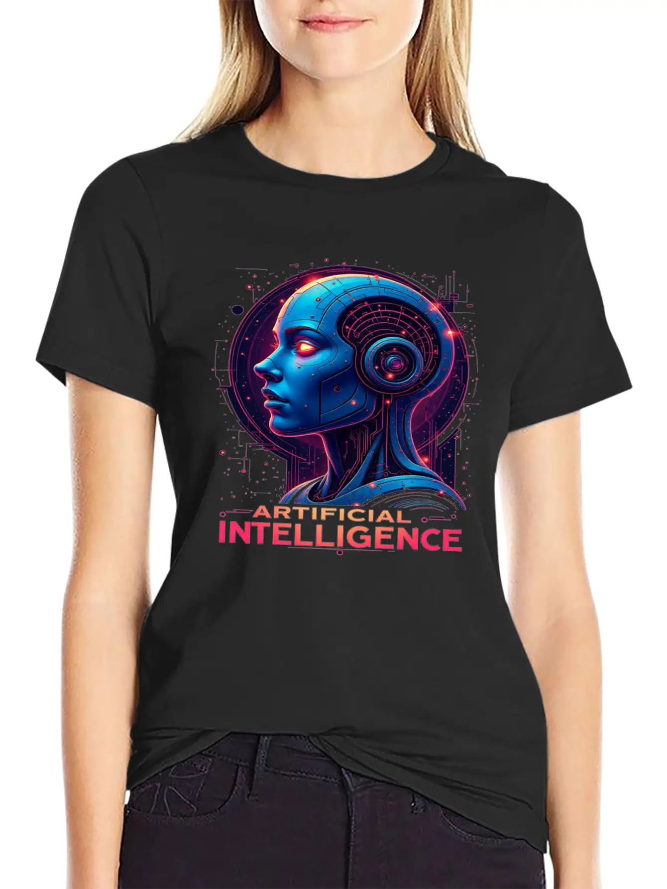 AI Artificial Intelligence Classic Cotton Tee – Unisex Comfort For Any Season