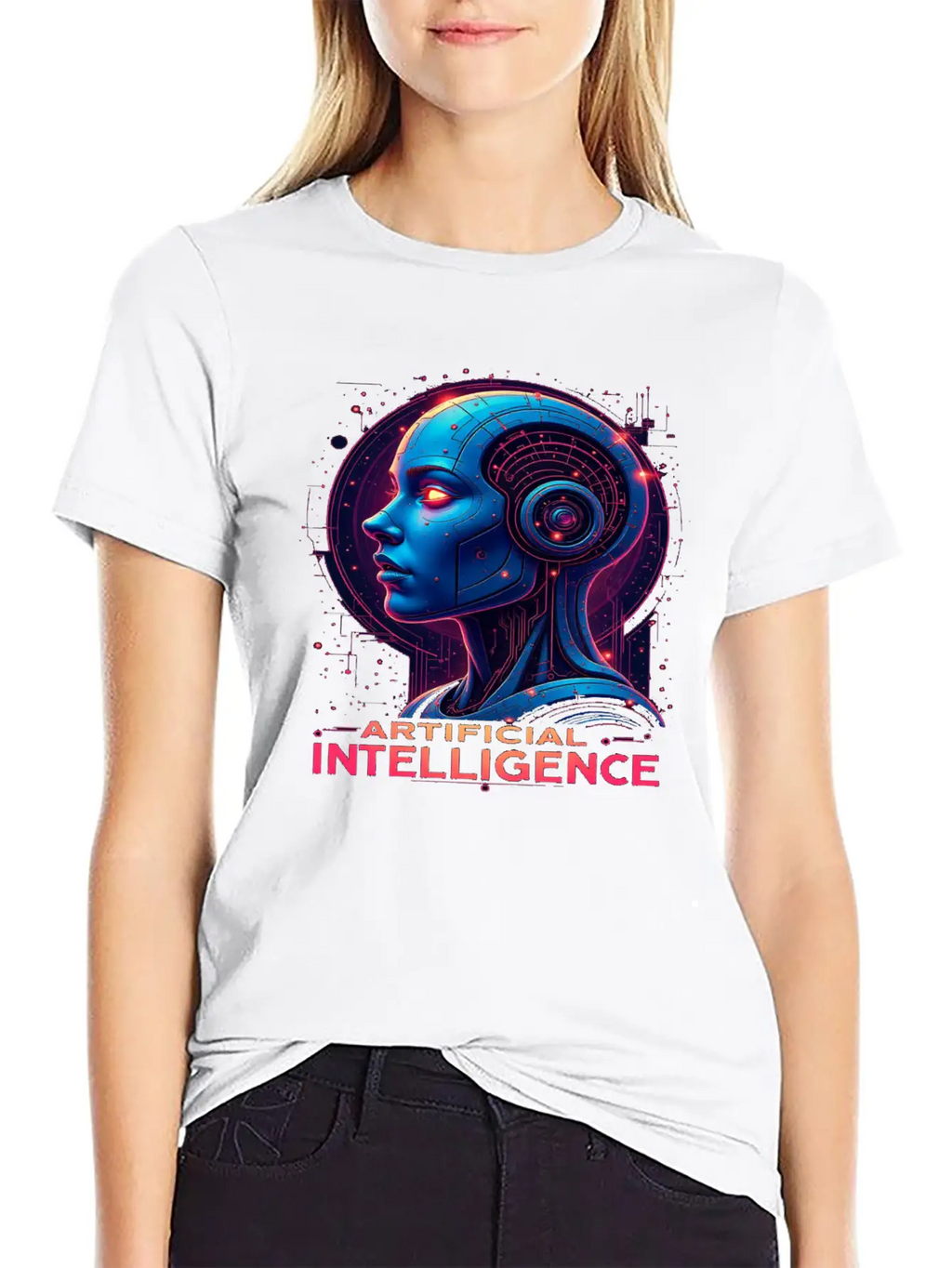 AI Artificial Intelligence Classic Cotton Tee – Unisex Comfort For Any Season
