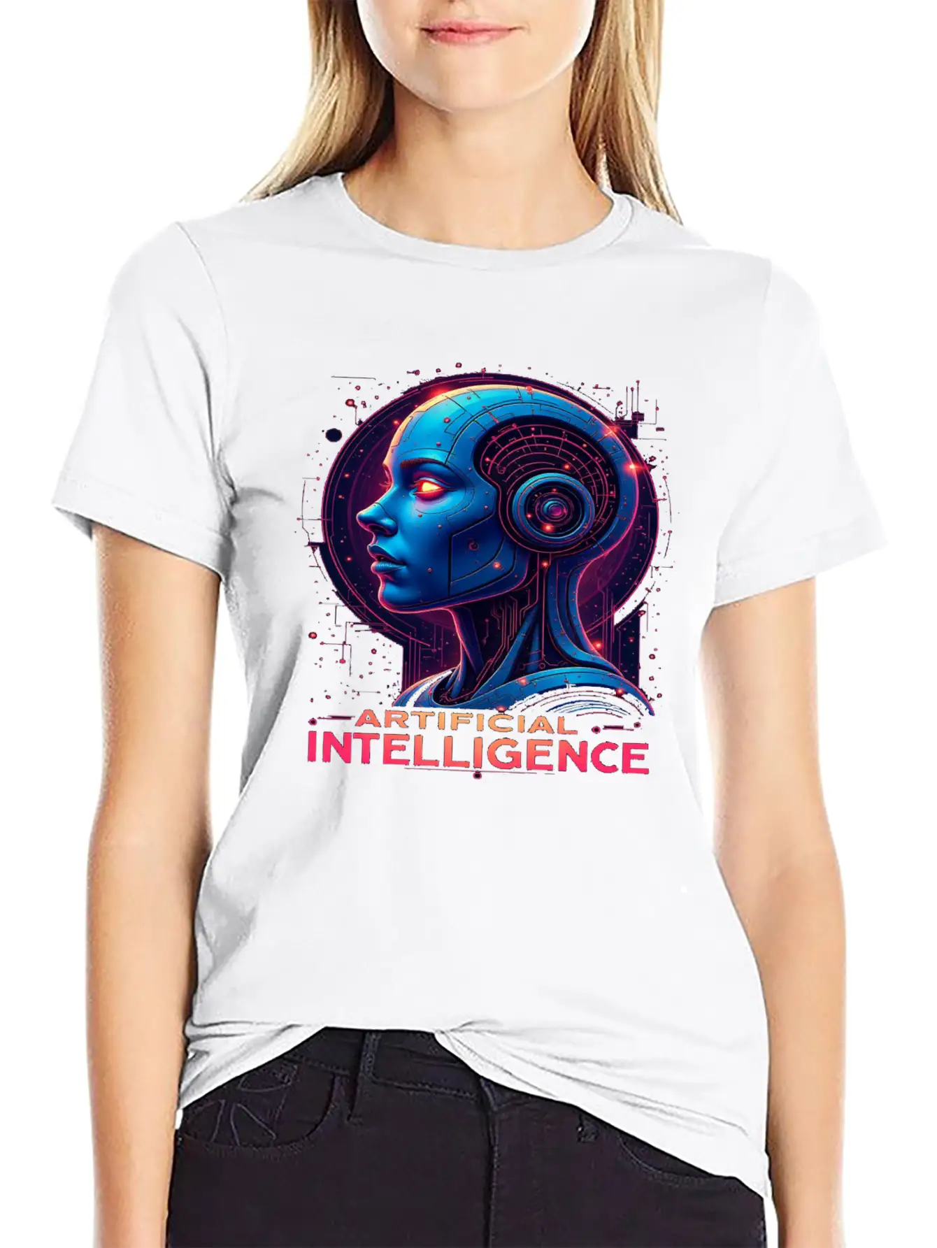 AI Artificial Intelligence Classic Cotton Tee – Unisex Comfort For Any Season