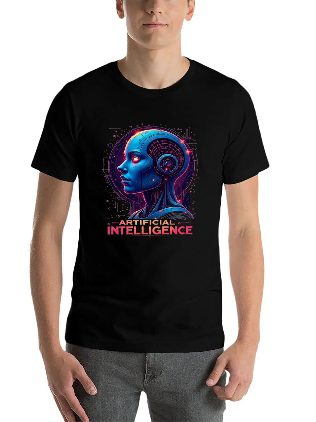 AI Artificial Intelligence Classic Cotton Tee – Unisex Comfort For Any Season