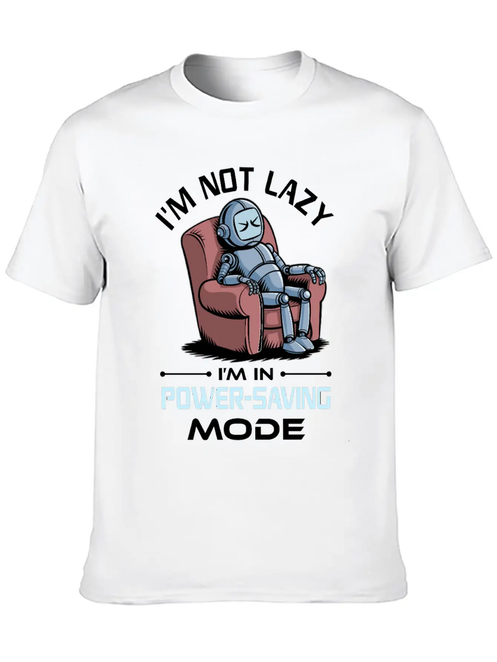 AI Robotics Geek Tech Humor Robot Comfortable Minimalist Graphic Tee – Summer Style Essential
