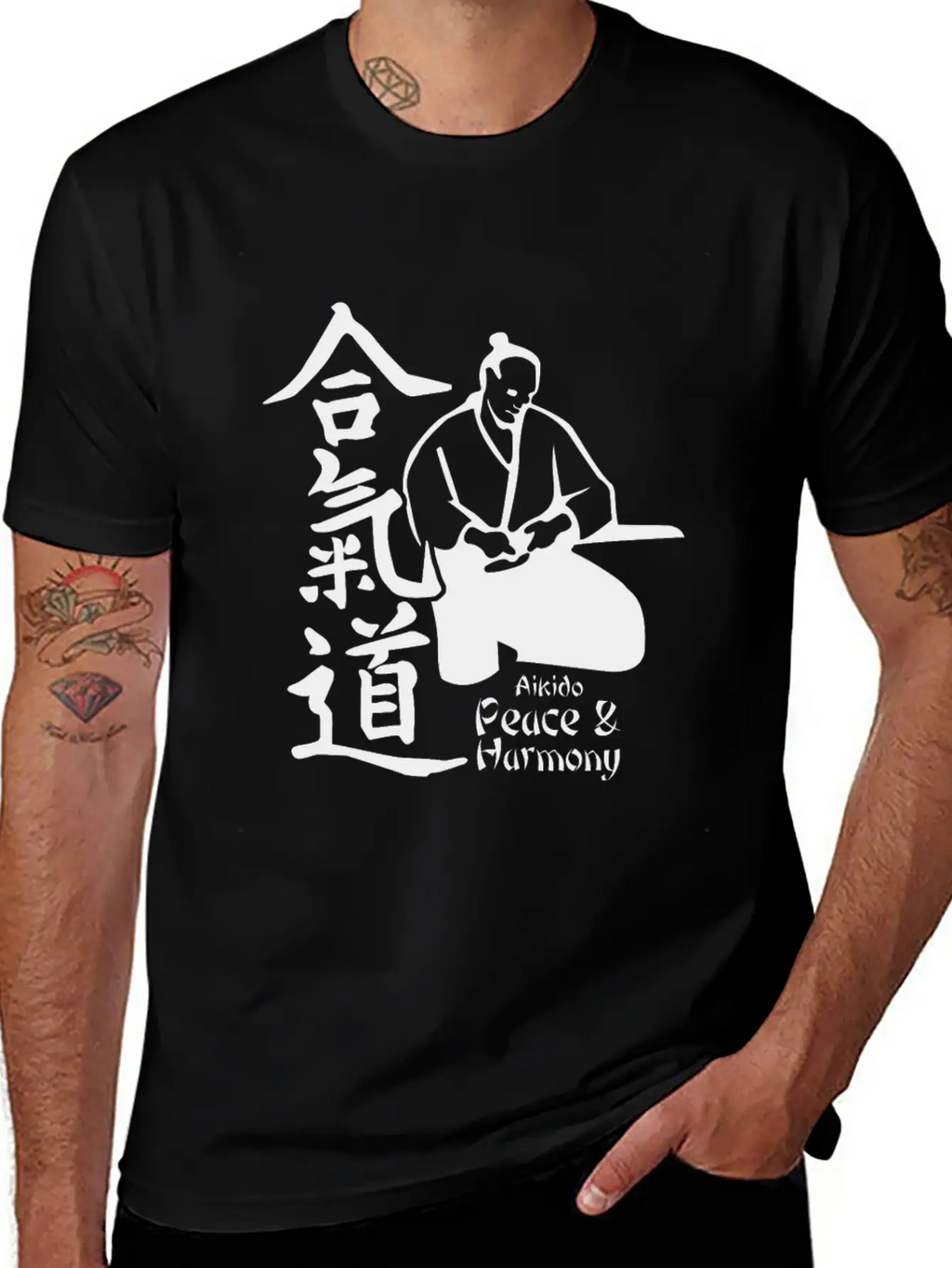 Aikido Peace Harmony Unisex Casual T-Shirt – Clean Design For Daily Comfort