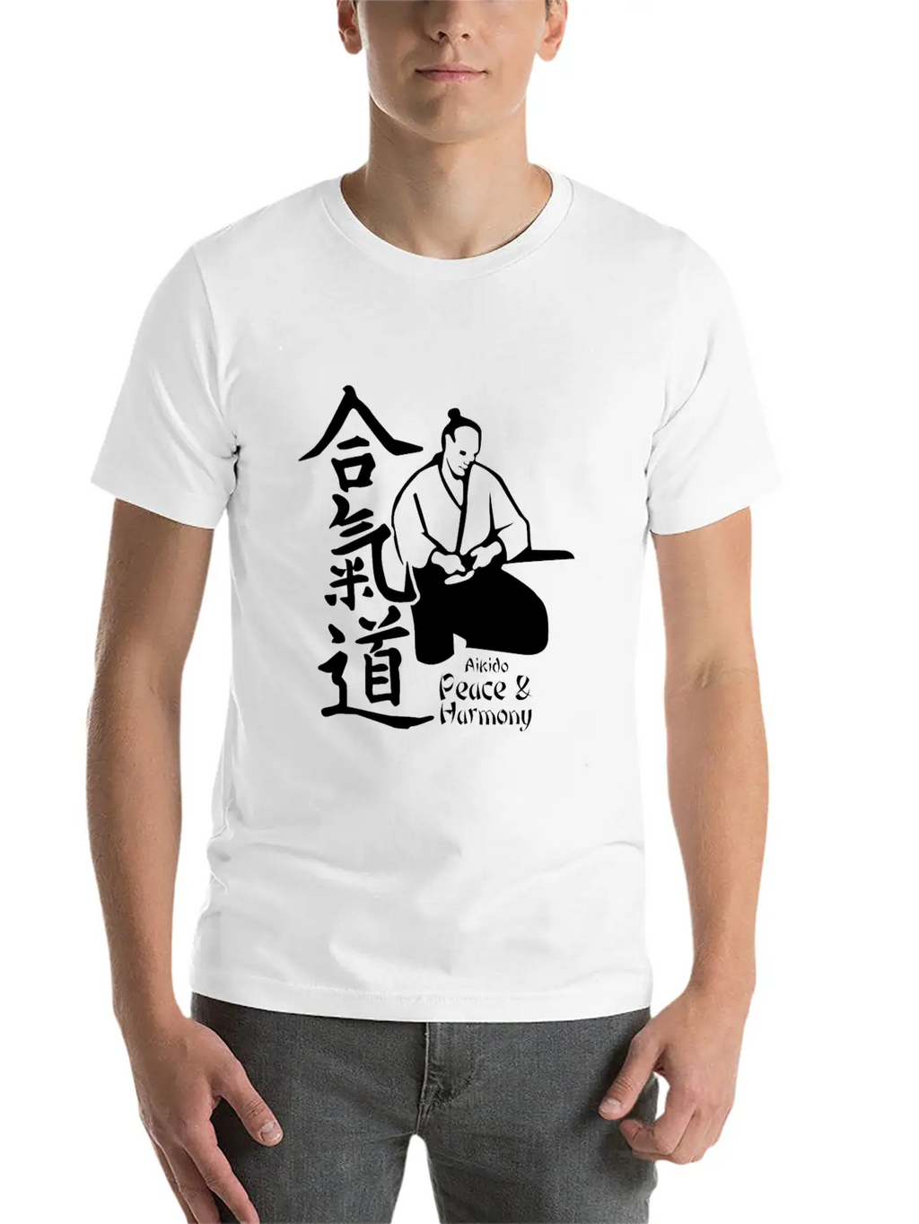 Aikido Peace Harmony Unisex Casual T-Shirt – Clean Design For Daily Comfort