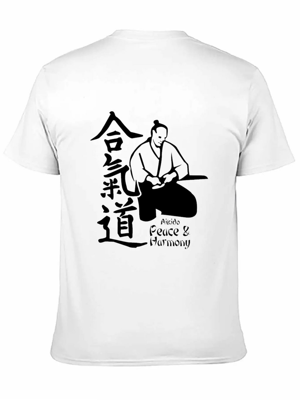 Aikido Peace Harmony Unisex Casual T-Shirt – Clean Design For Daily Comfort