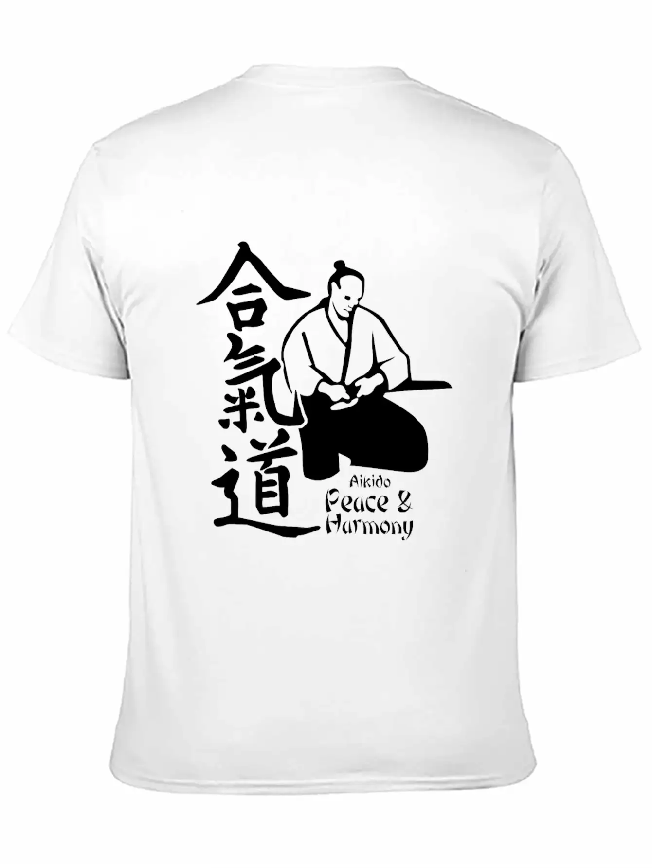 Aikido Peace Harmony Unisex Casual T-Shirt – Clean Design For Daily Comfort