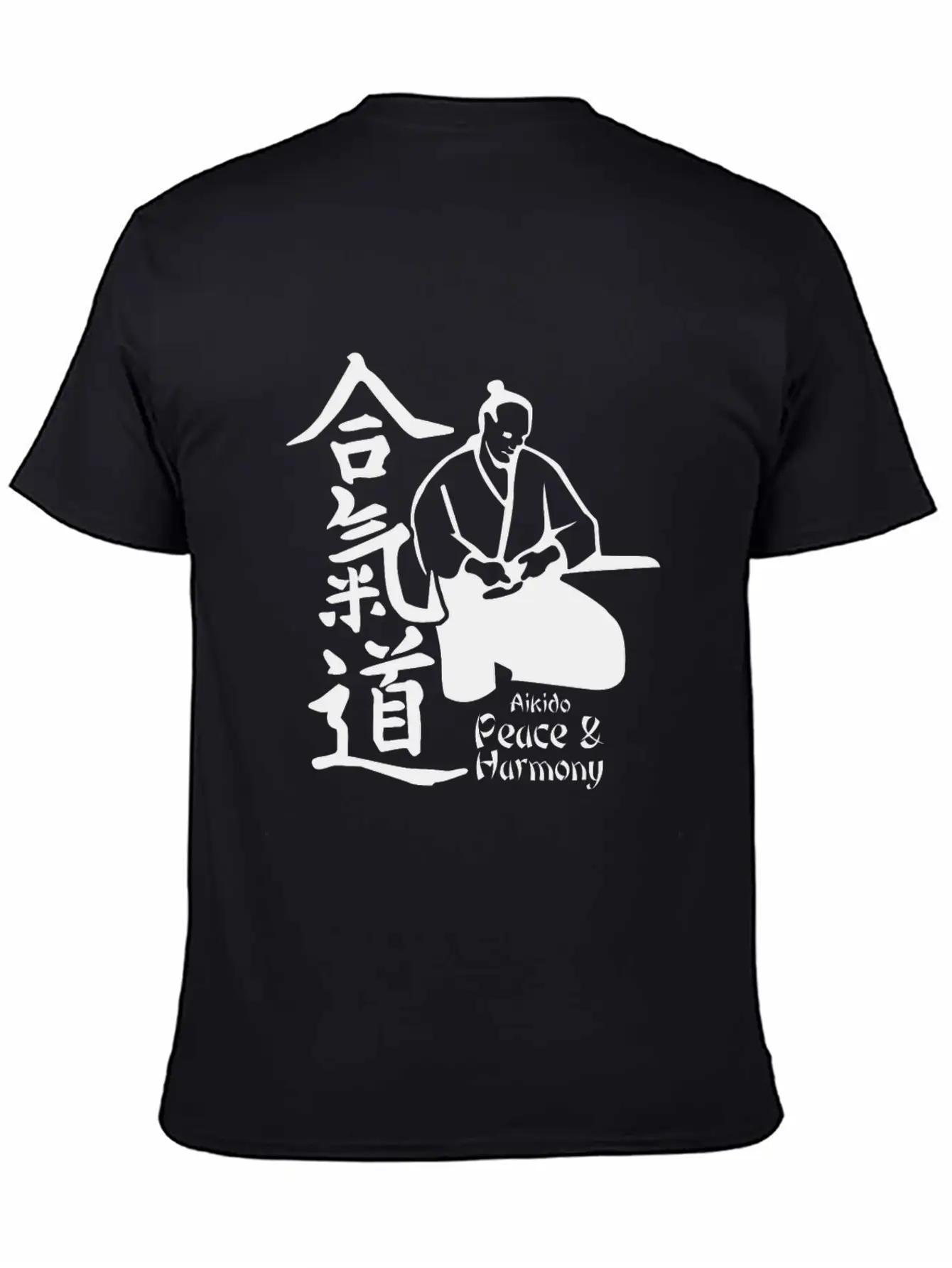 Aikido Peace Harmony Unisex Casual T-Shirt – Clean Design For Daily Comfort