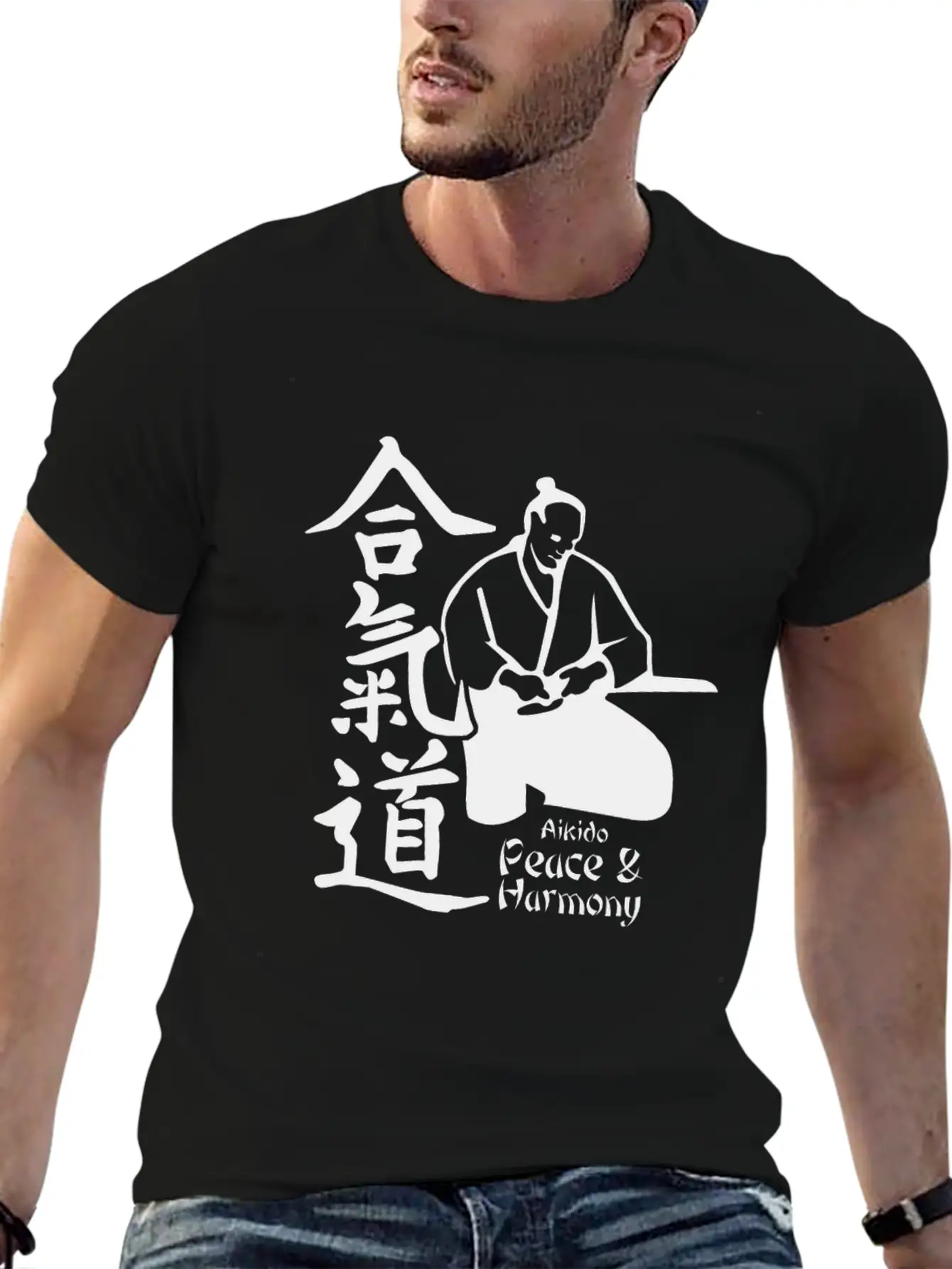 Aikido Peace Harmony Unisex Casual T-Shirt – Clean Design For Daily Comfort
