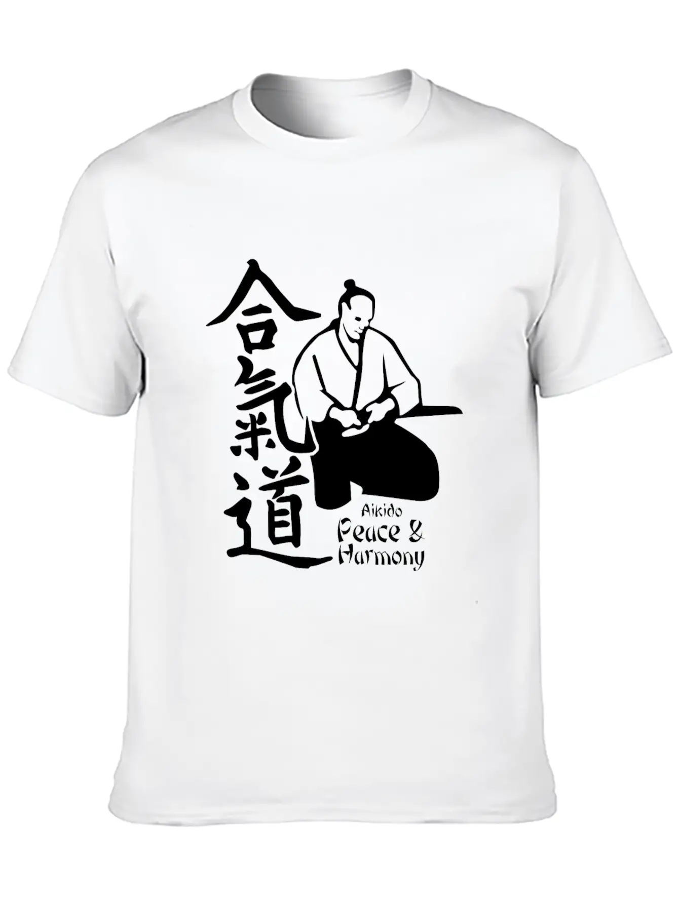 Aikido Peace Harmony Unisex Casual T-Shirt – Clean Design For Daily Comfort