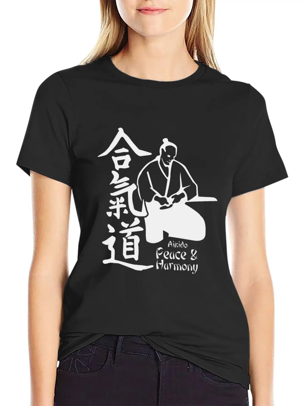 Aikido Peace Harmony Unisex Casual T-Shirt – Clean Design For Daily Comfort