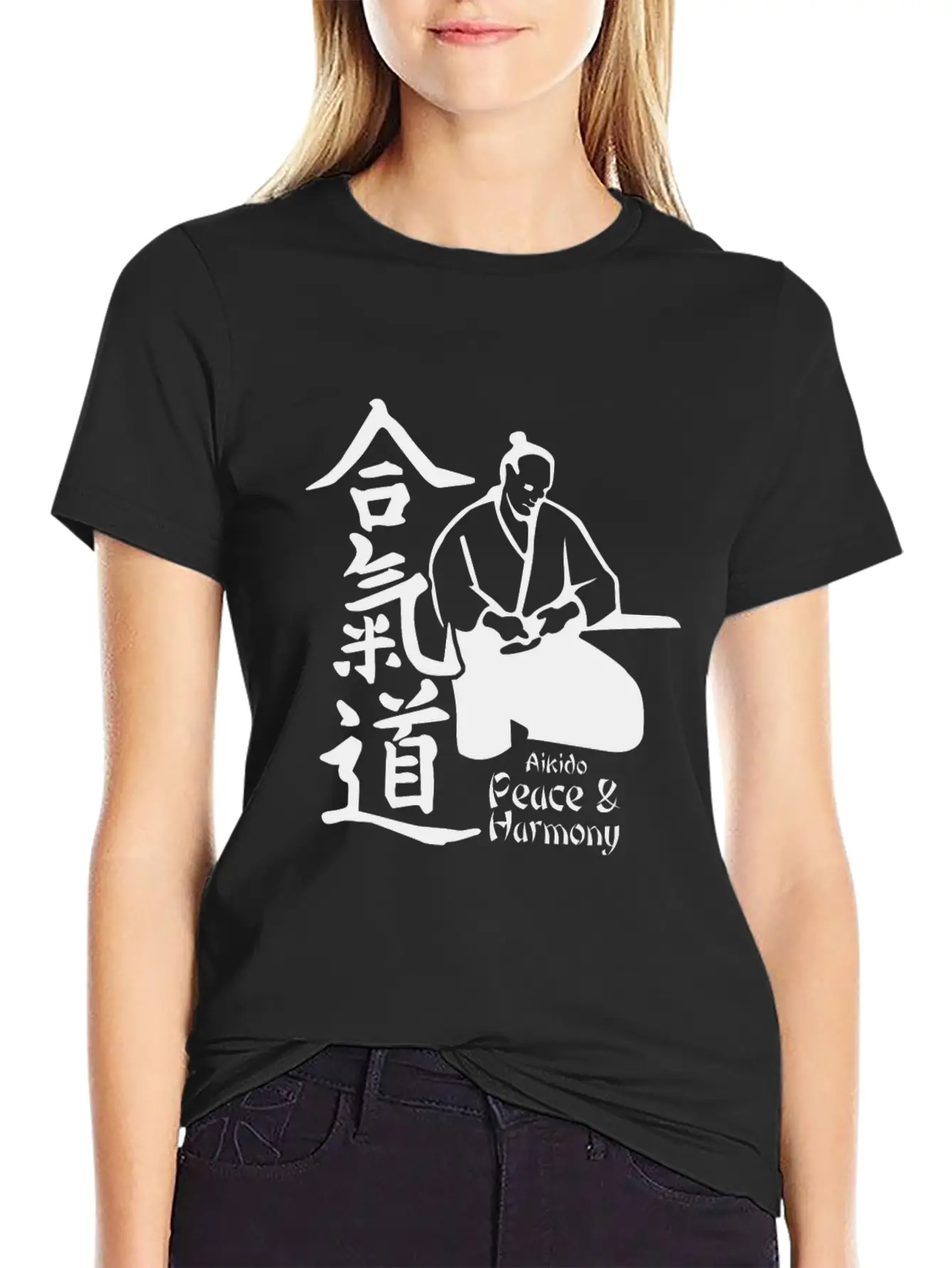 Aikido Peace Harmony Unisex Casual T-Shirt – Clean Design For Daily Comfort