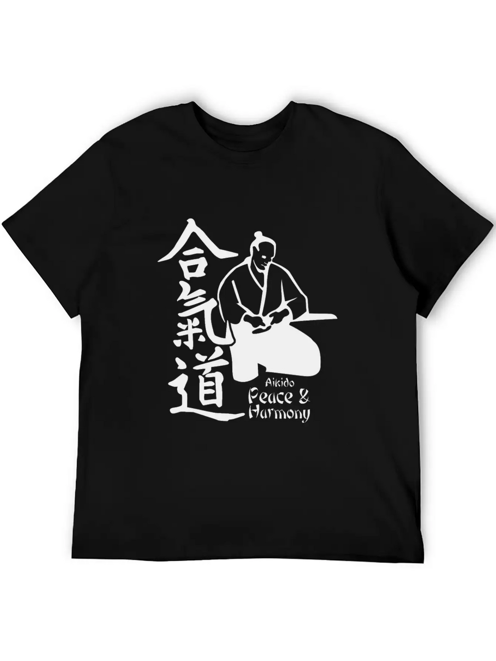 Aikido Peace Harmony Unisex Casual T-Shirt – Clean Design For Daily Comfort