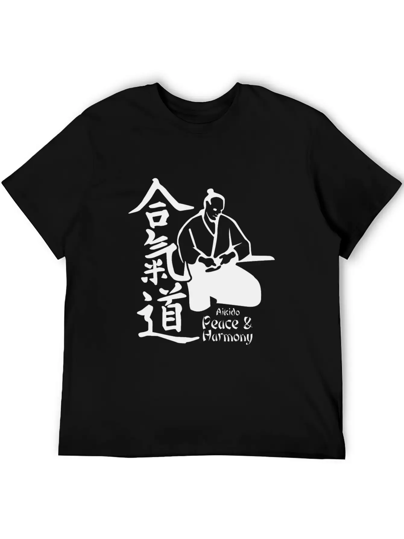 Aikido Peace Harmony Unisex Casual T-Shirt – Clean Design For Daily Comfort