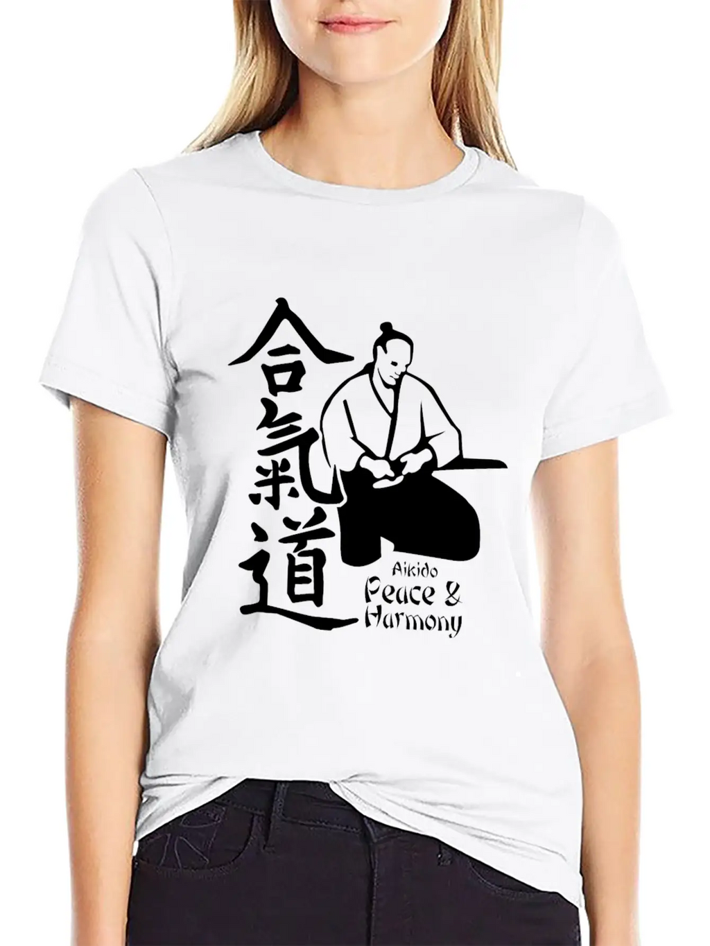 Aikido Peace Harmony Unisex Casual T-Shirt – Clean Design For Daily Comfort