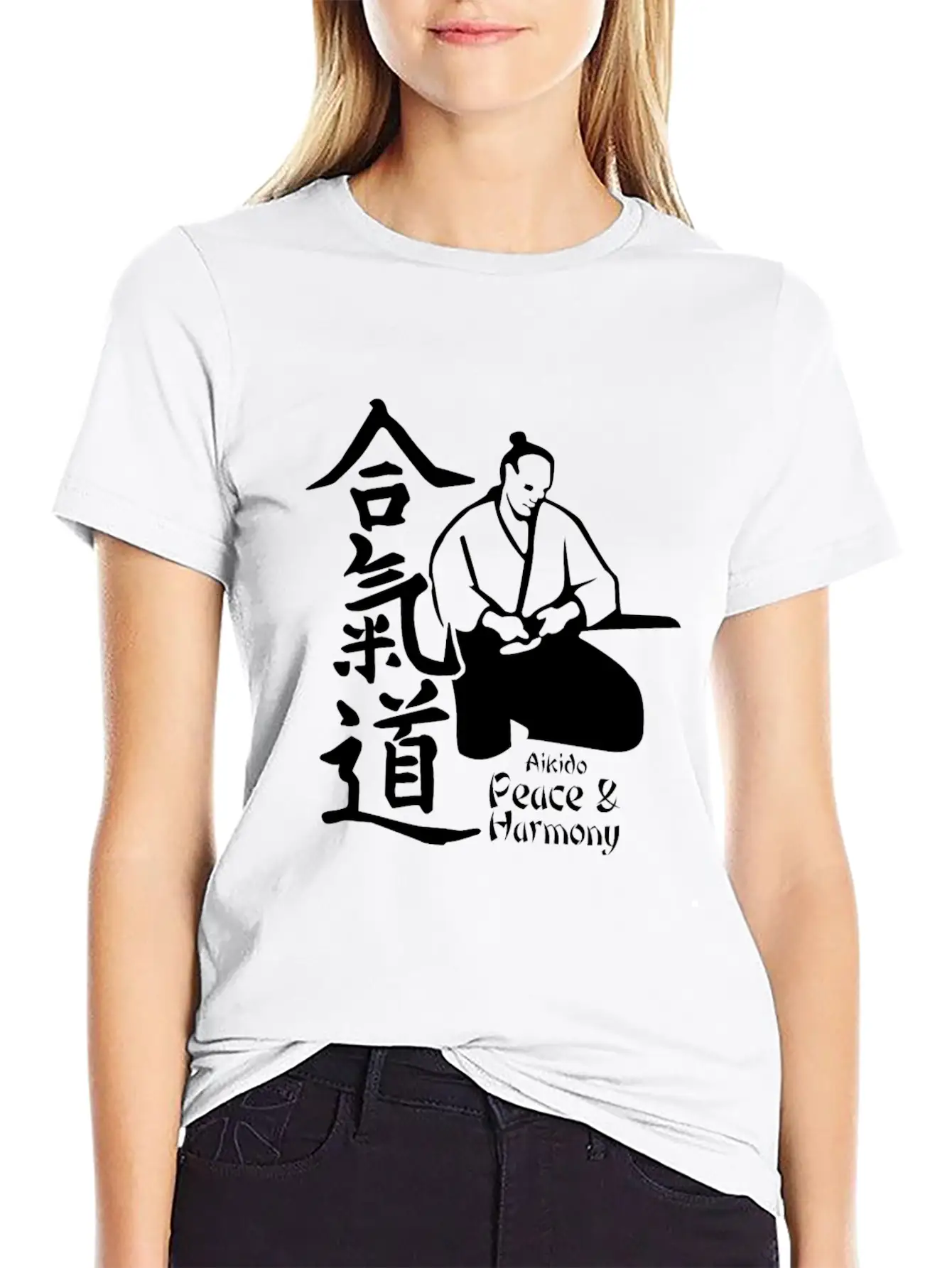Aikido Peace Harmony Unisex Casual T-Shirt – Clean Design For Daily Comfort