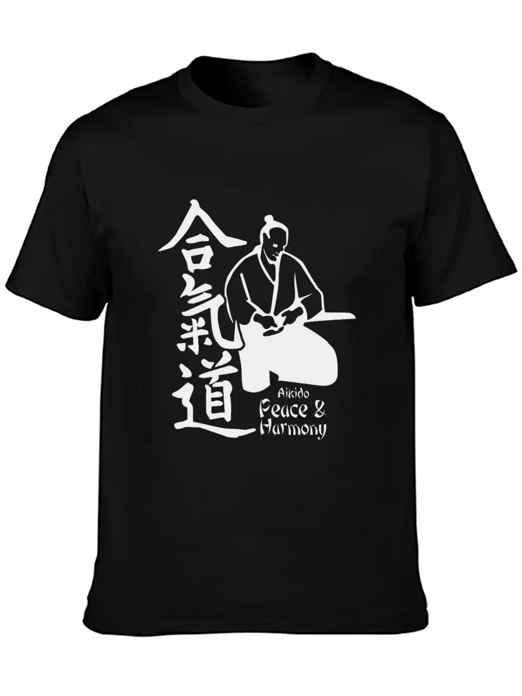 Aikido Peace Harmony Unisex Casual T-Shirt – Clean Design For Daily Comfort
