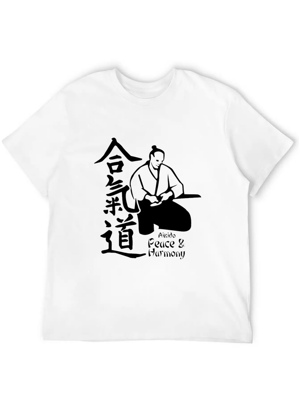 Aikido Peace Harmony Unisex Casual T-Shirt – Clean Design For Daily Comfort