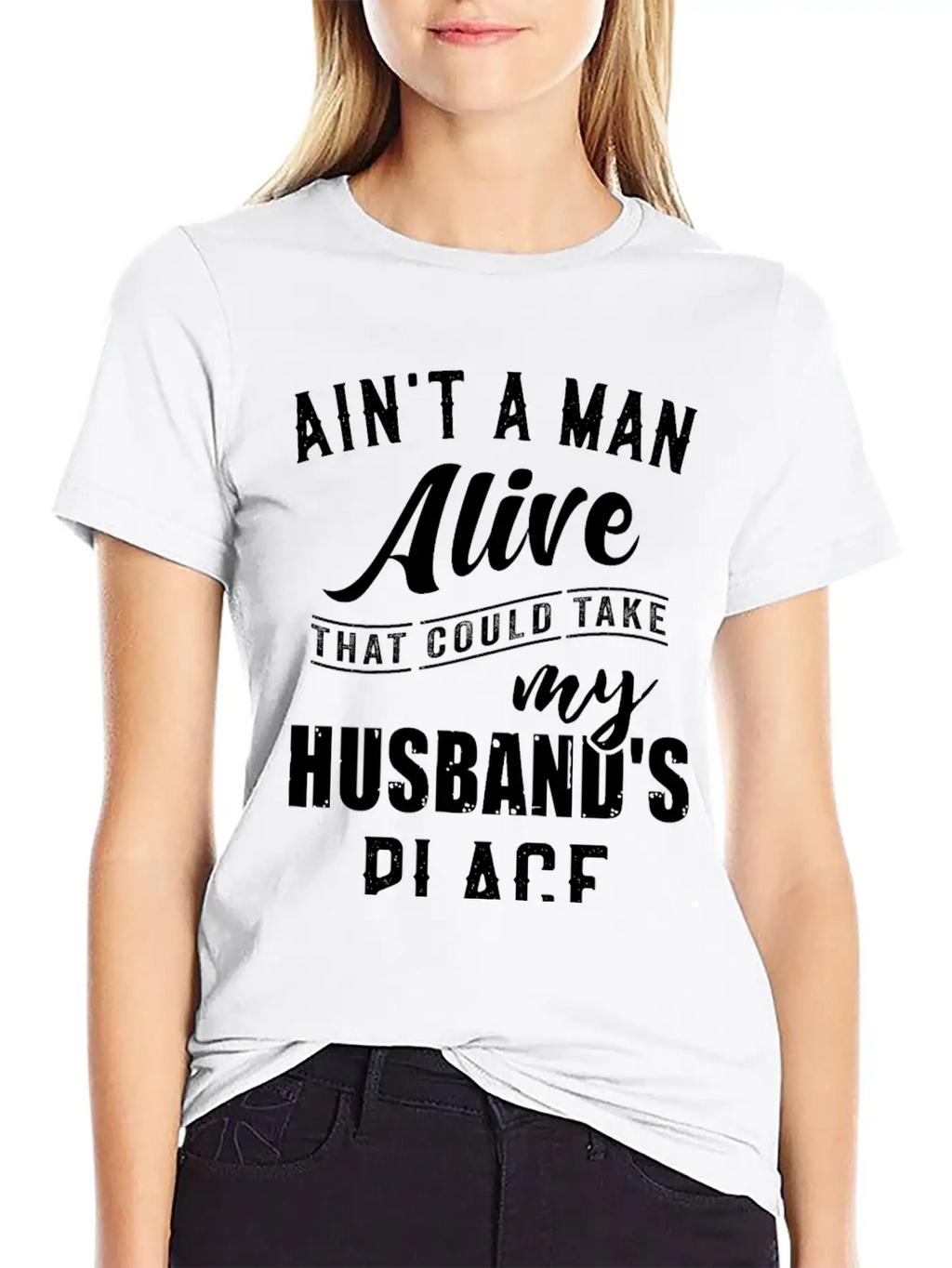 Ain T A Man Alive Family Gift Comfortable Minimalist Graphic Tee – Summer Style Essential