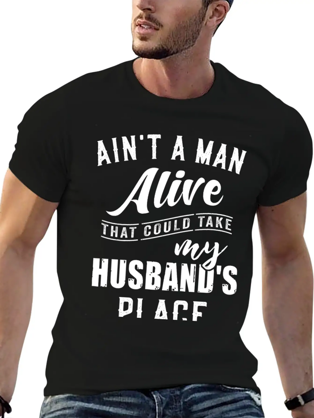 Ain T A Man Alive Family Gift Comfortable Minimalist Graphic Tee – Summer Style Essential