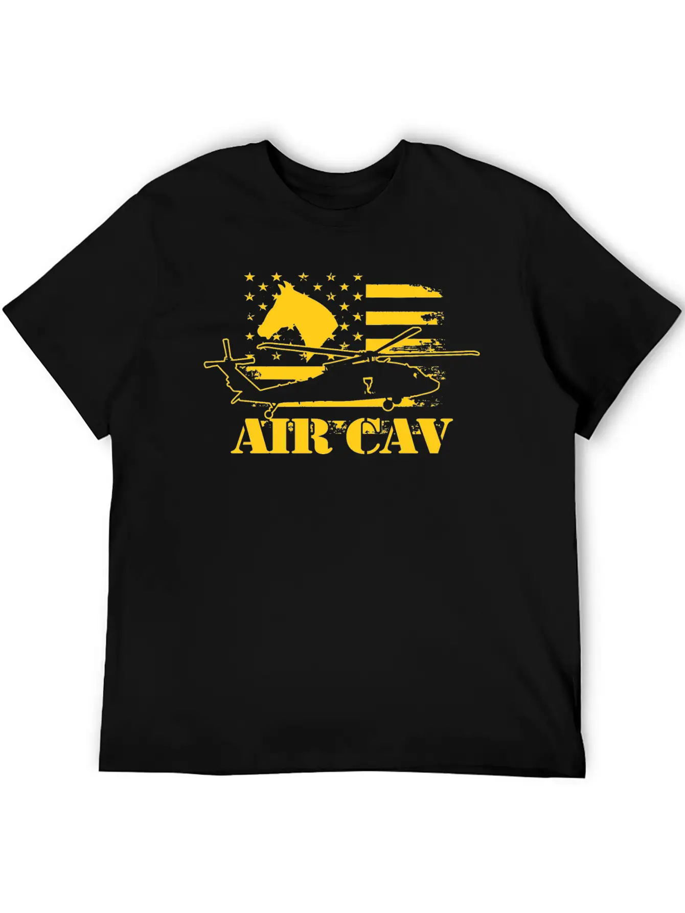 AIR CAV / Black Hawk Classic Crew Neck Graphic Tee – Everyday Minimal Look