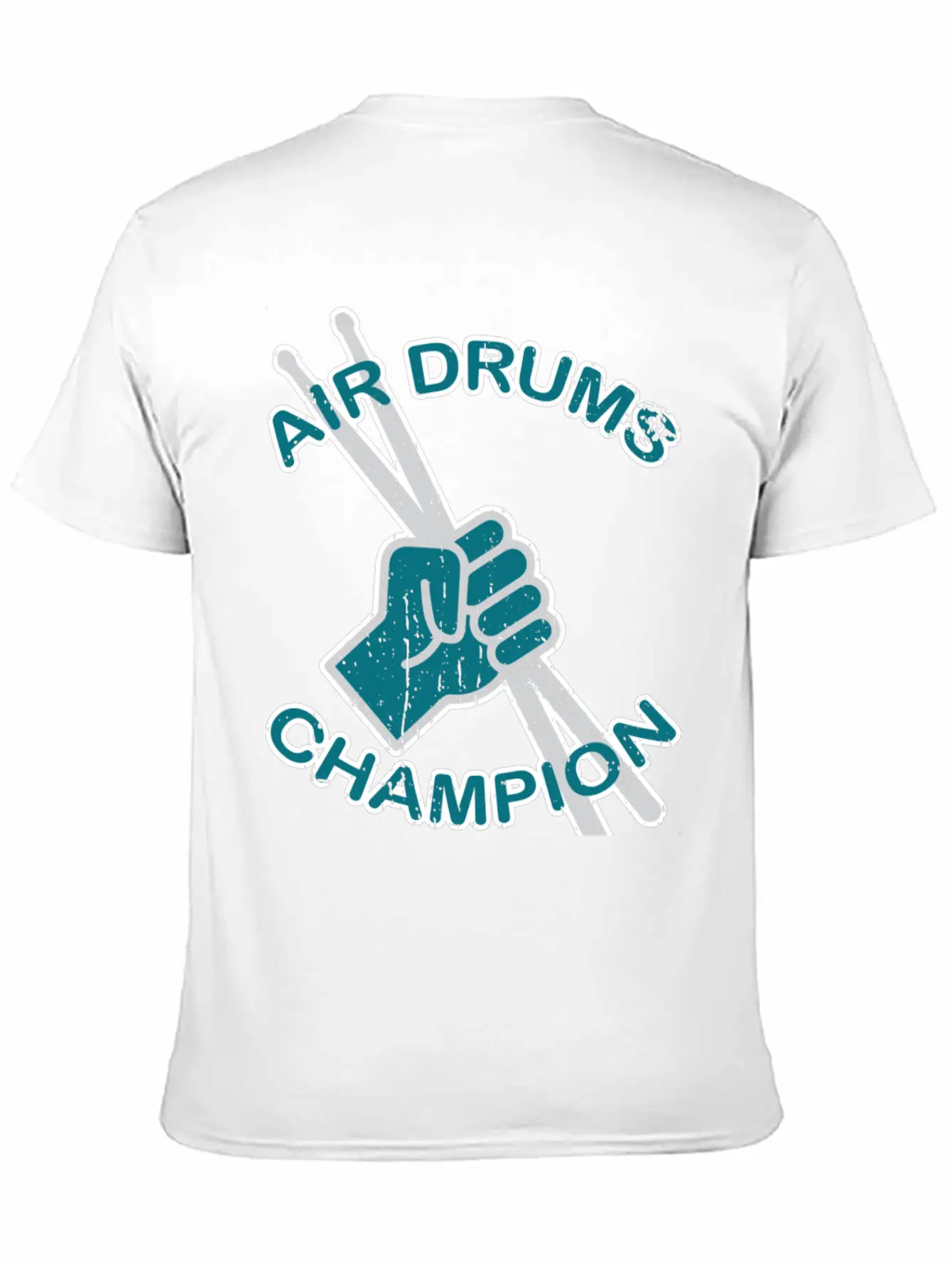 Air Drums Champion Gift Classic Fit Graphic Tee For Daily Comfort – Unisex Cotton Shirt