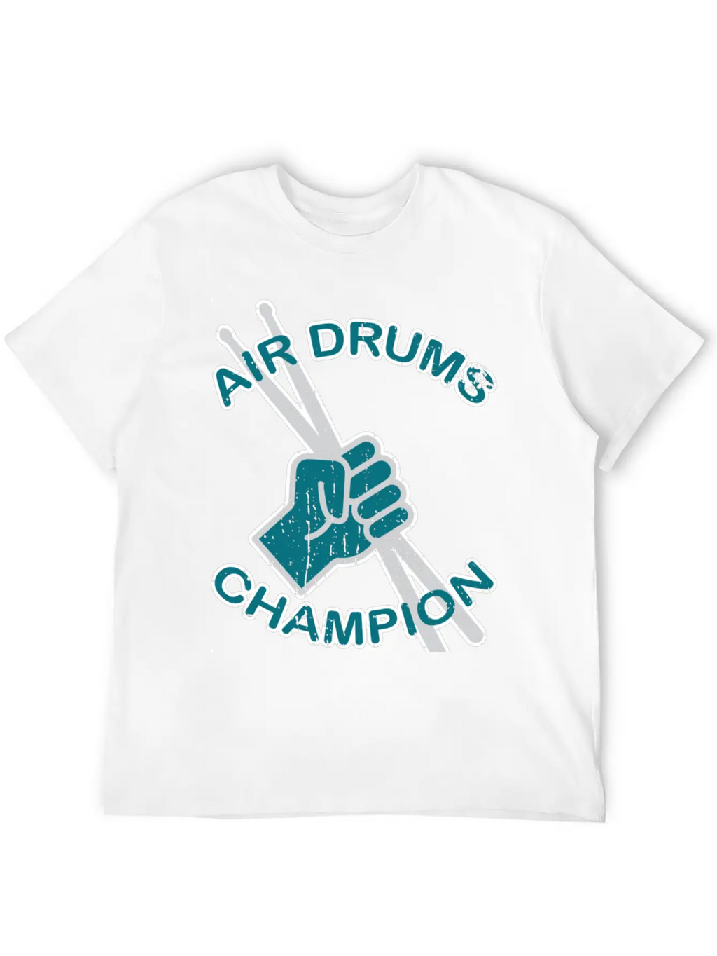 Air Drums Champion Gift Classic Fit Graphic Tee For Daily Comfort – Unisex Cotton Shirt