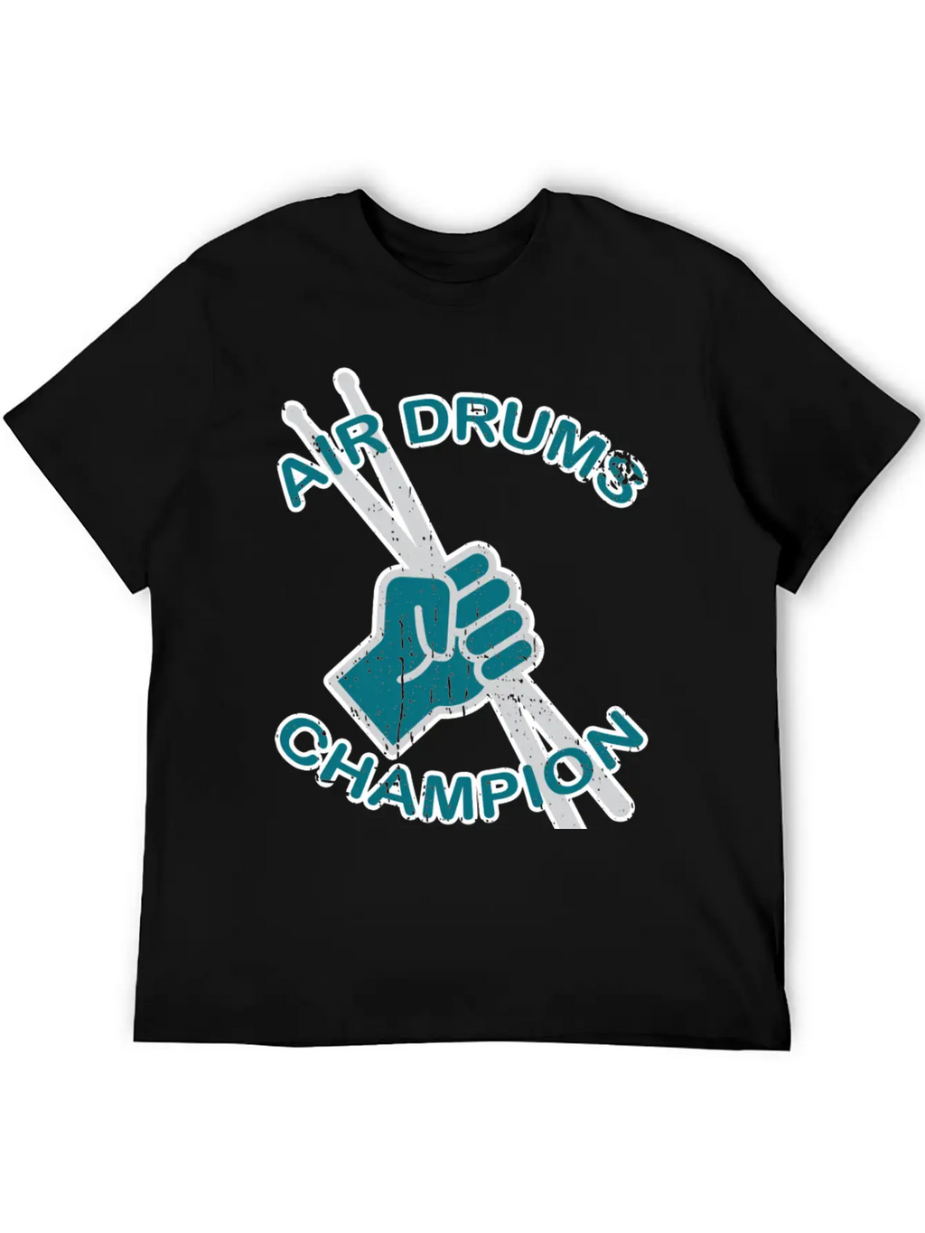 Air Drums Champion Gift Classic Fit Graphic Tee For Daily Comfort – Unisex Cotton Shirt