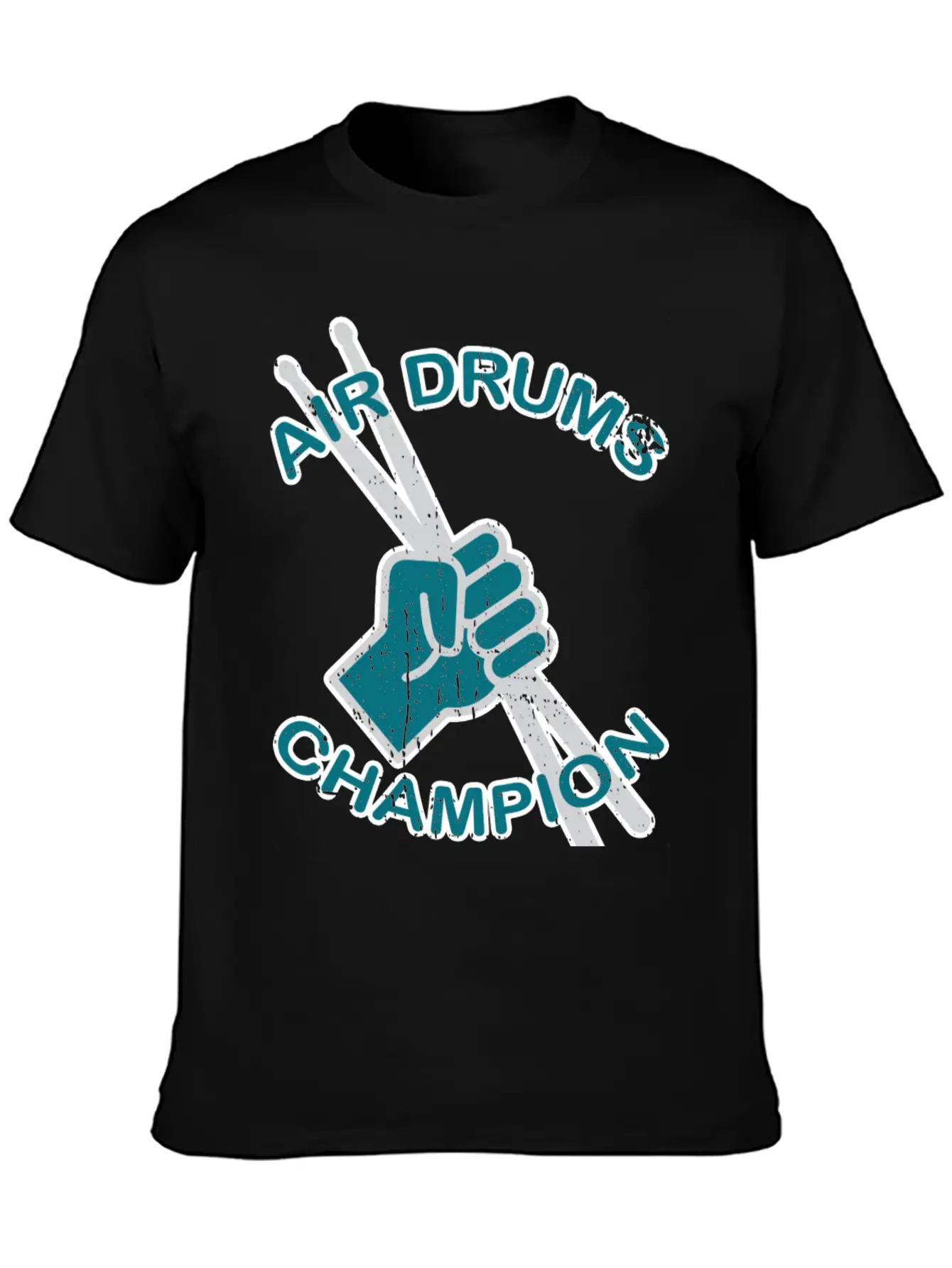 Air Drums Champion Gift Classic Fit Graphic Tee For Daily Comfort – Unisex Cotton Shirt