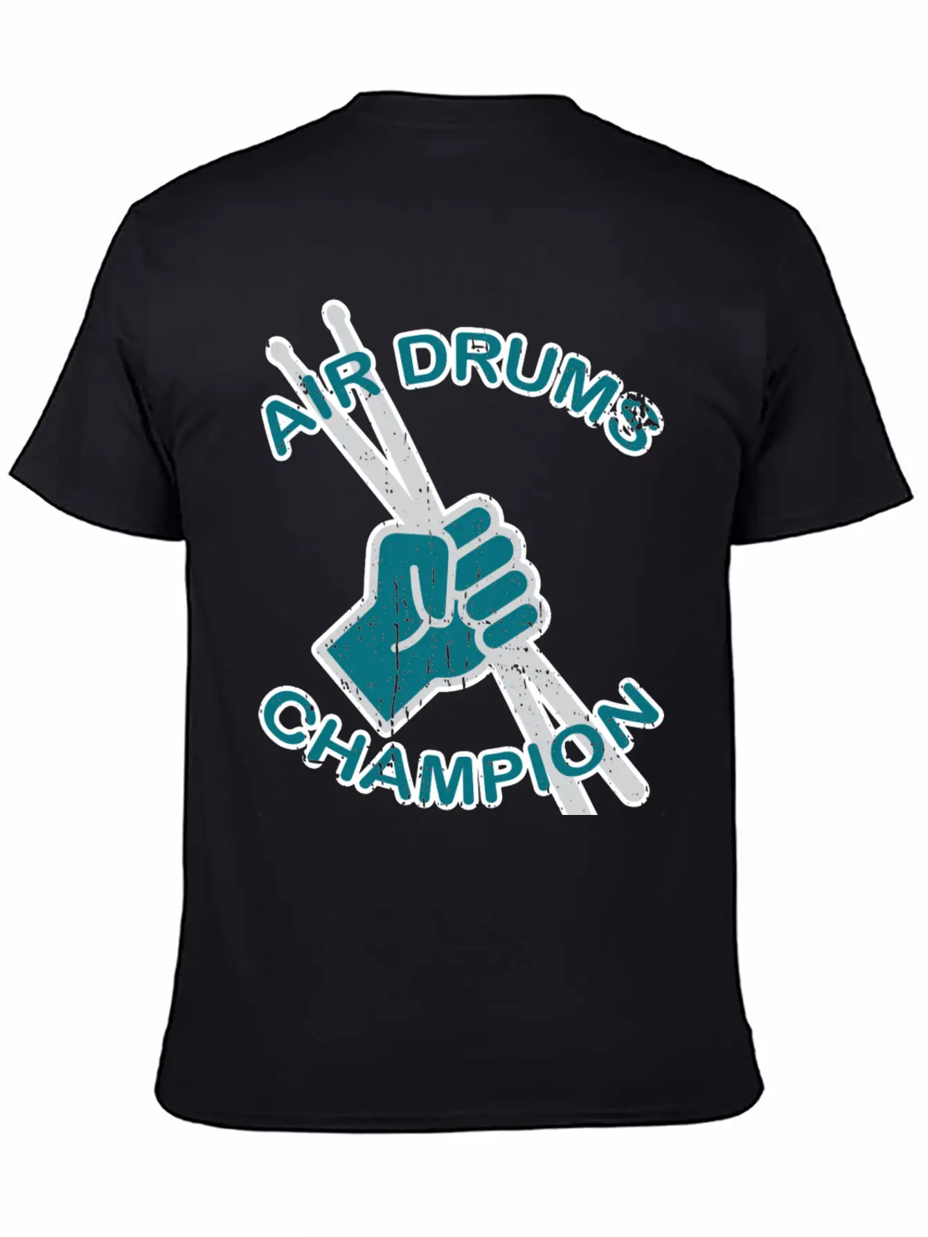 Air Drums Champion Gift Classic Fit Graphic Tee For Daily Comfort – Unisex Cotton Shirt