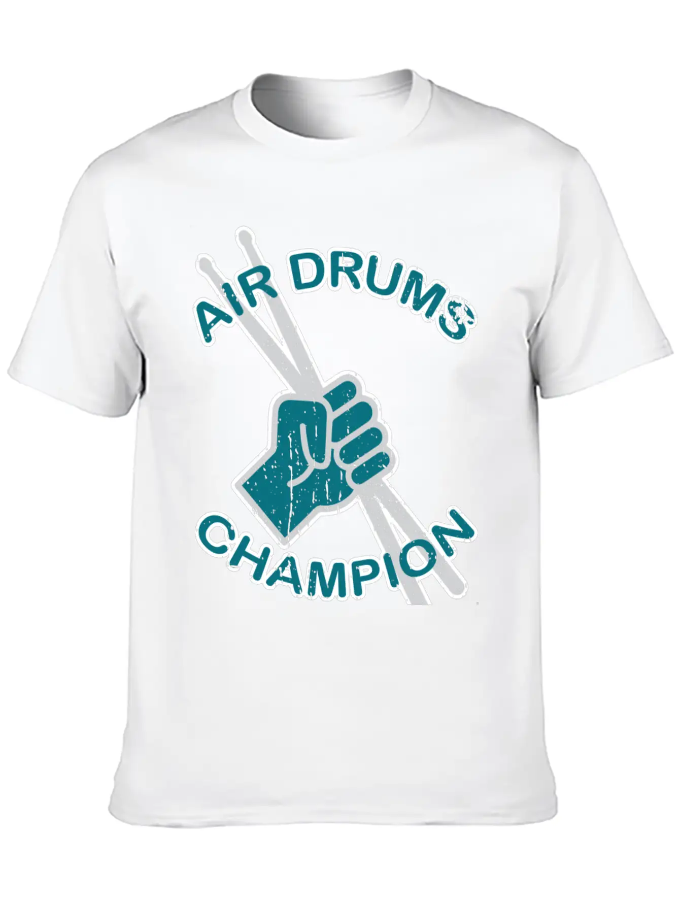 Air Drums Champion Gift Classic Fit Graphic Tee For Daily Comfort – Unisex Cotton Shirt