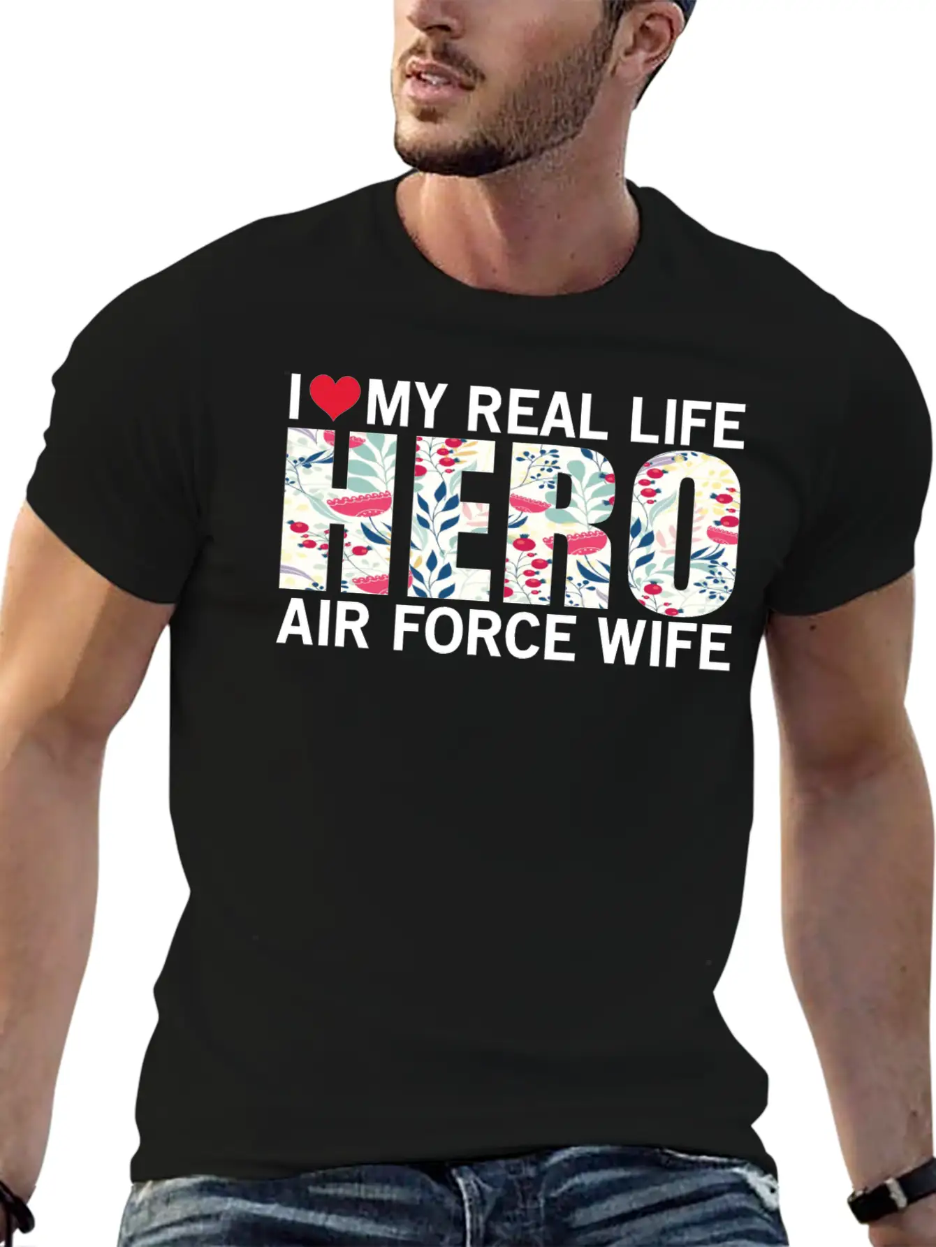 Air Force Wife Shirts! Classic Fit Graphic Tee For Daily Comfort – Unisex Cotton Shirt