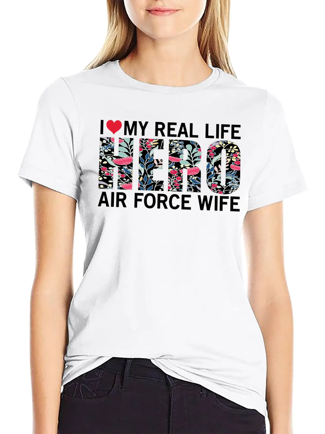 Air Force Wife Shirts! Classic Fit Graphic Tee For Daily Comfort – Unisex Cotton Shirt
