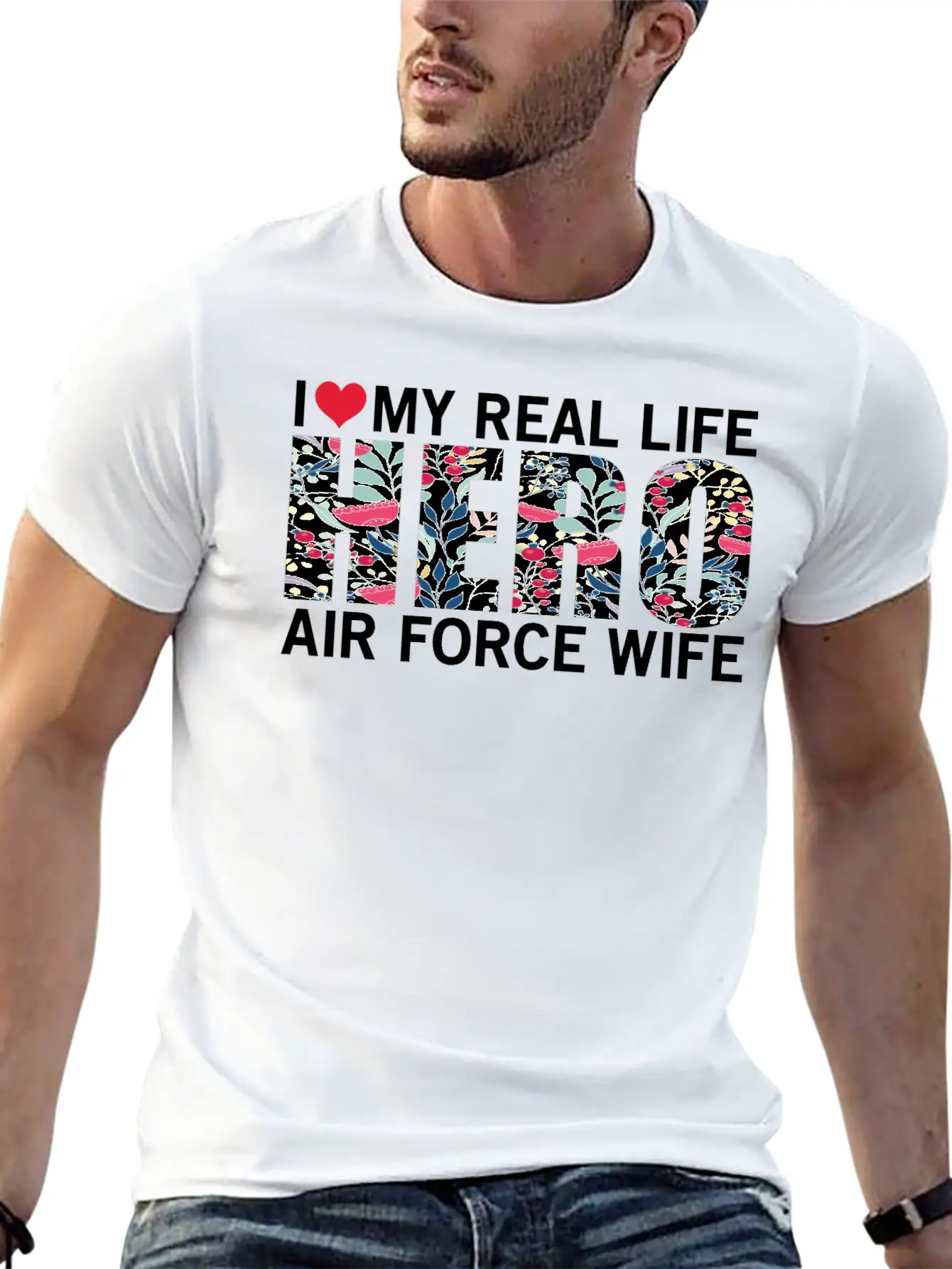 Air Force Wife Shirts! Classic Fit Graphic Tee For Daily Comfort – Unisex Cotton Shirt