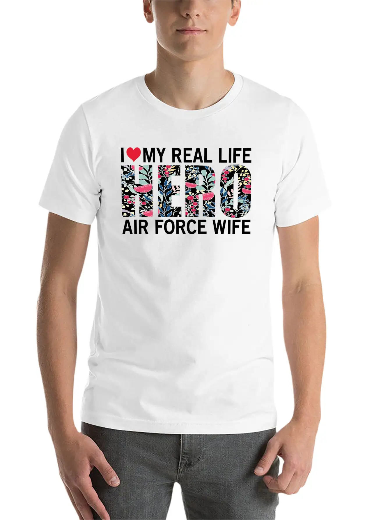 Air Force Wife Shirts! Classic Fit Graphic Tee For Daily Comfort – Unisex Cotton Shirt