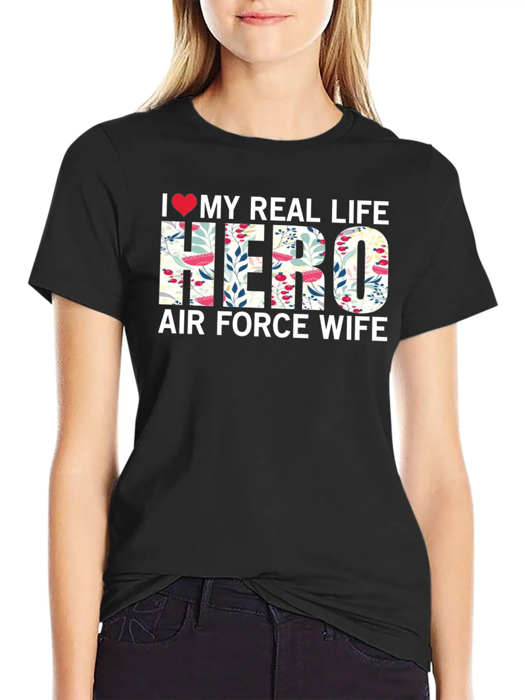 Air Force Wife Shirts! Classic Fit Graphic Tee For Daily Comfort – Unisex Cotton Shirt