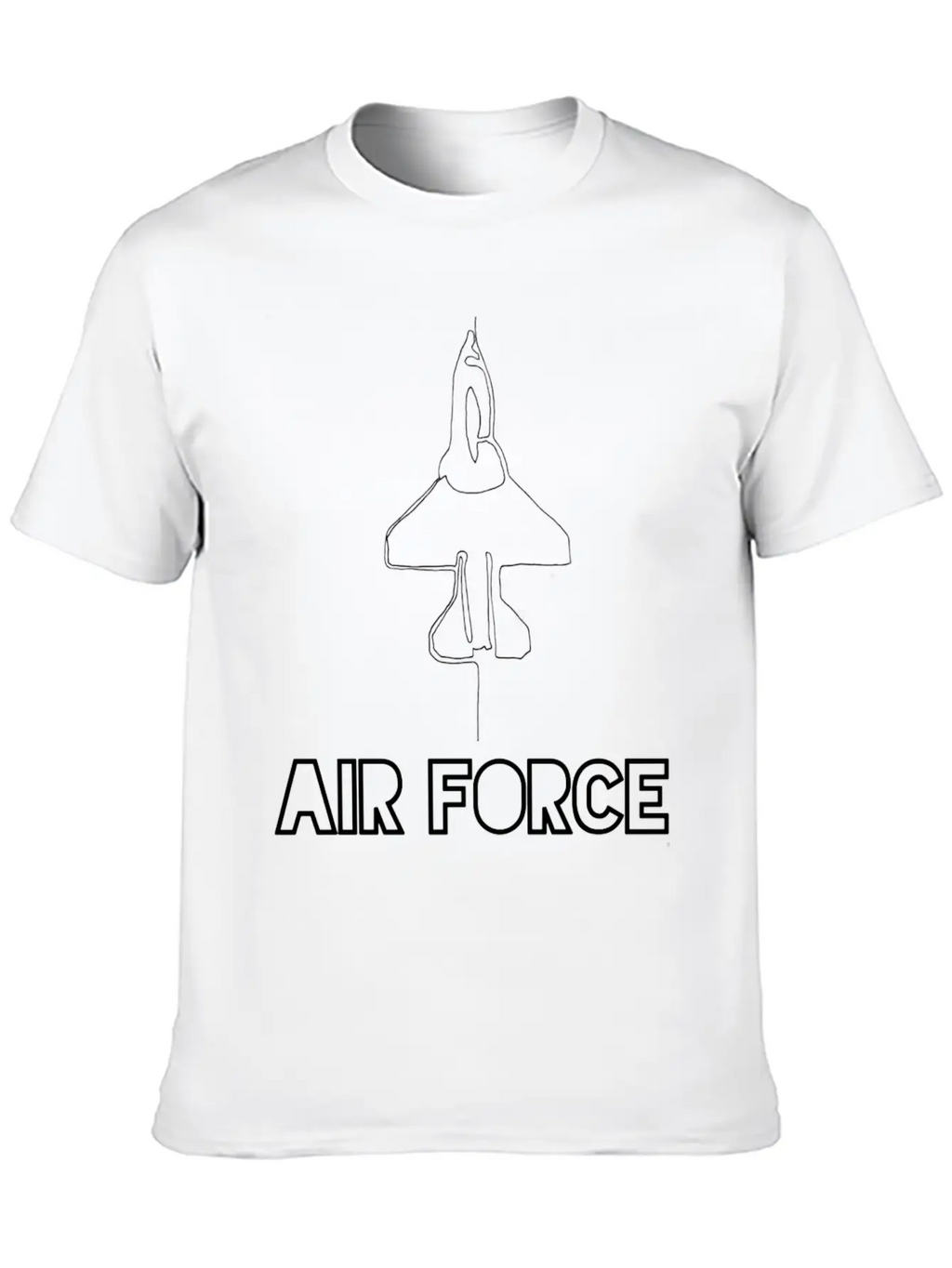 Air Force/usaf/military Family/homeconing/deplomen Breathable Soft Cotton T-Shirt – Timeless Casual Look